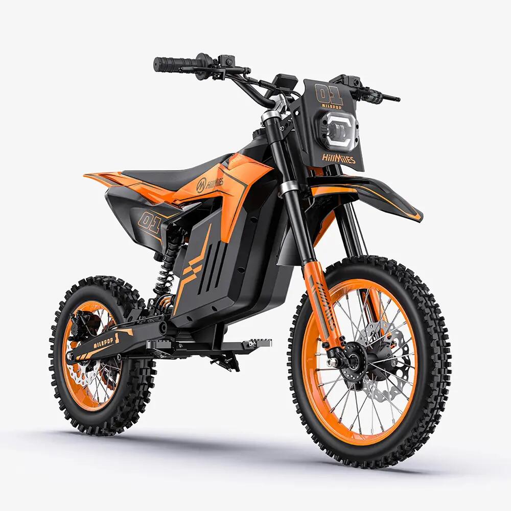 HILLMILES MilePop 1 Moto Elettrica per Bambini, Batteria Rimovibile 48V 25Ah 2/6