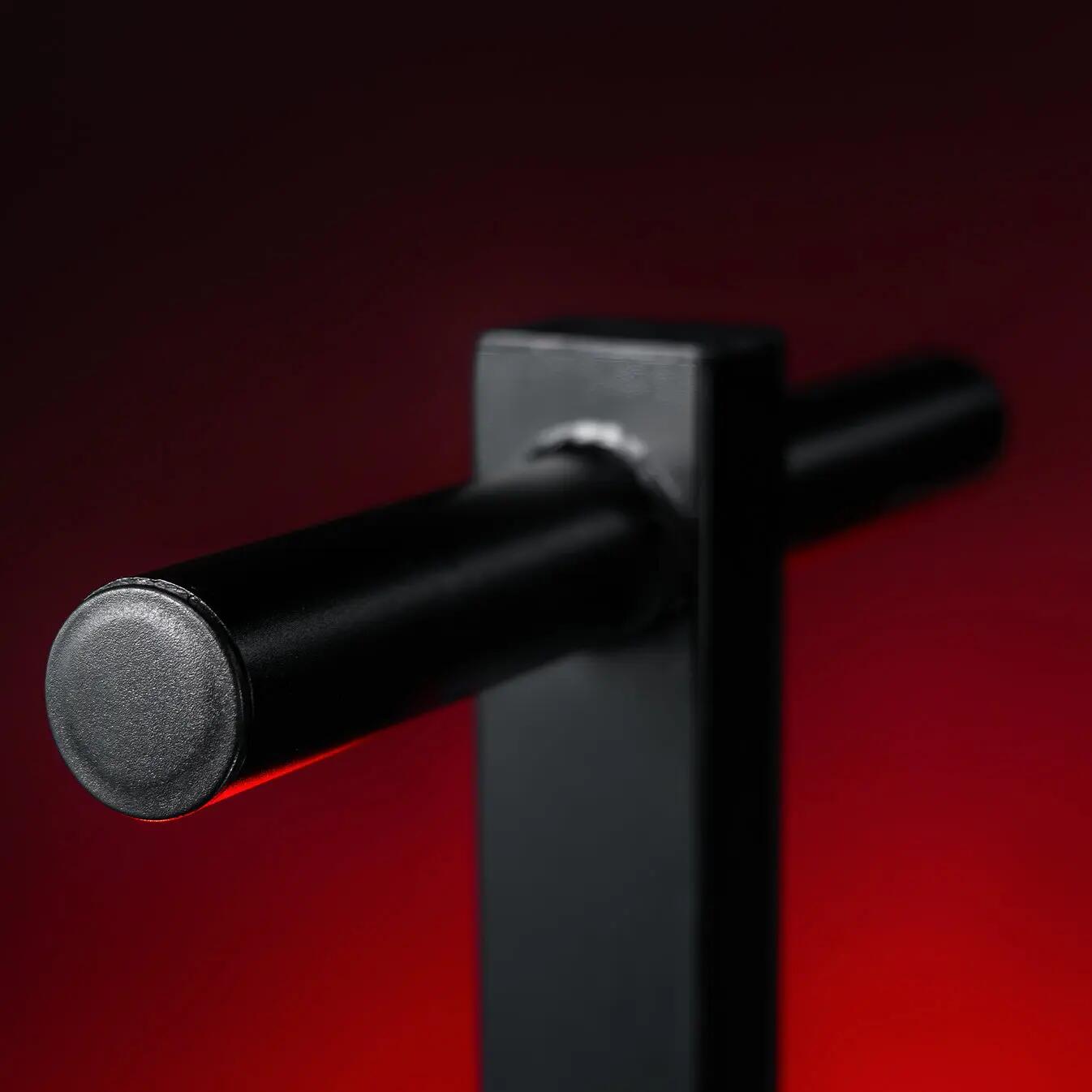 RACK OLYMPIQUE NOIR POUR POIDS ET BARRES | DIAMETRE 50/51 MM | MUSCULATION 7/7