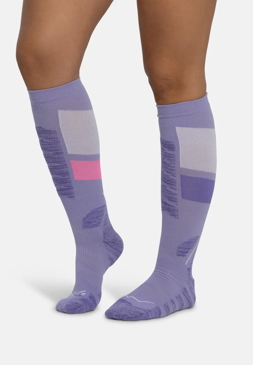 Calcetines ThermoNet® extra largos Unisex Buff Morado S 4/4