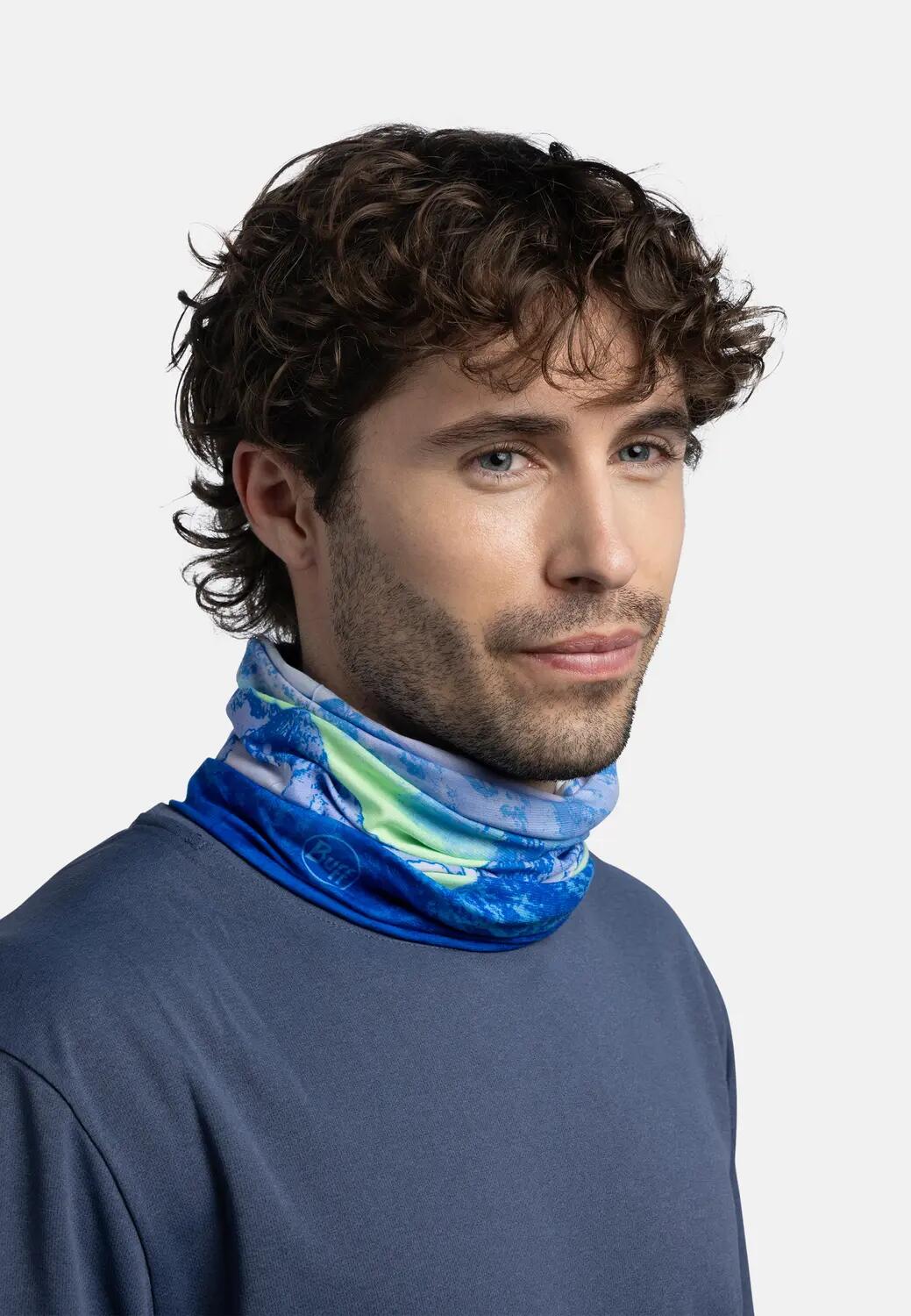 Tour de cou Original EcoStretch Unisex Buff Bleu TAILLE UNIQUE 5/7