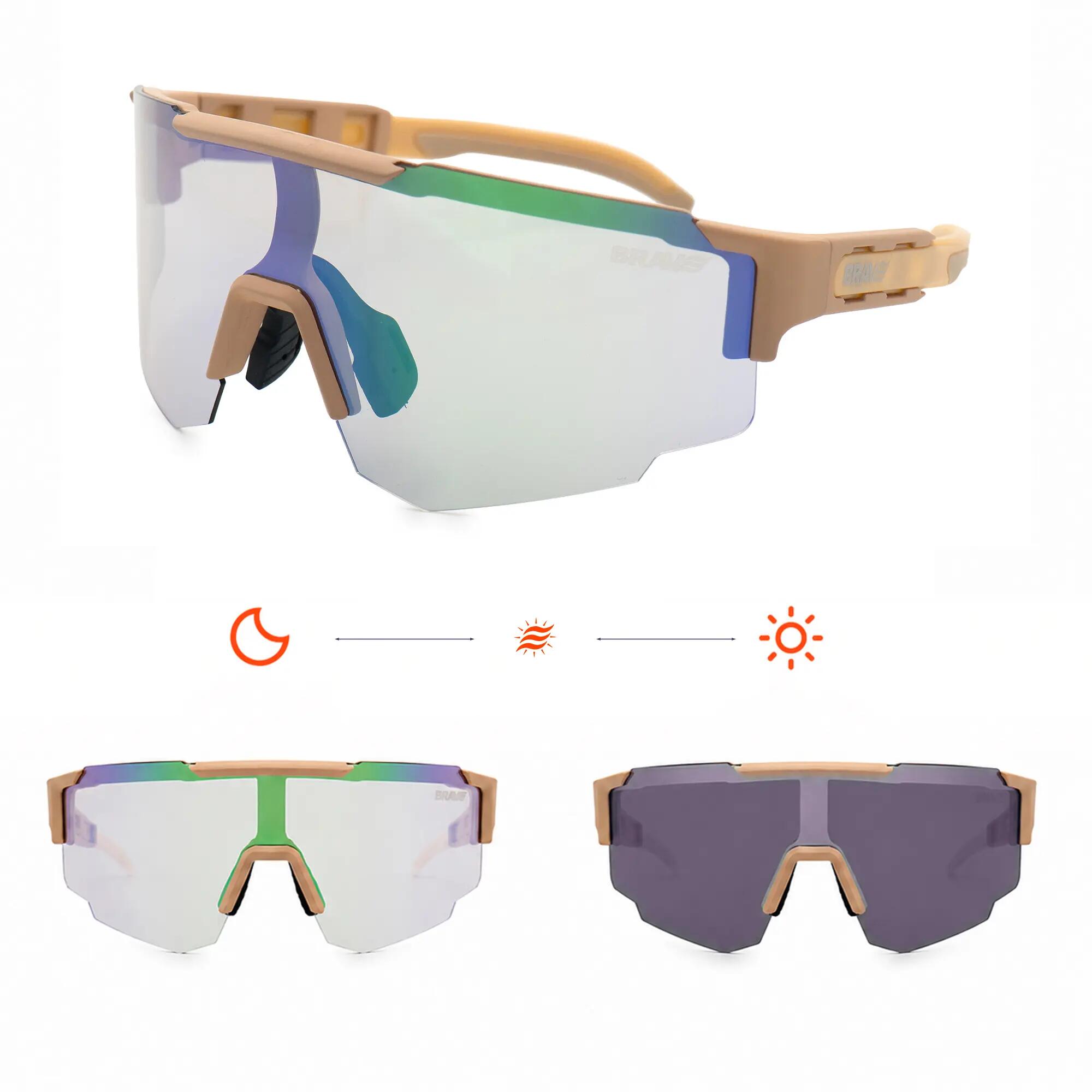 Gafas deportivas BRAVE ACTIVE Heat Sand fotorcomáticas y polarizadas UV400 2/7