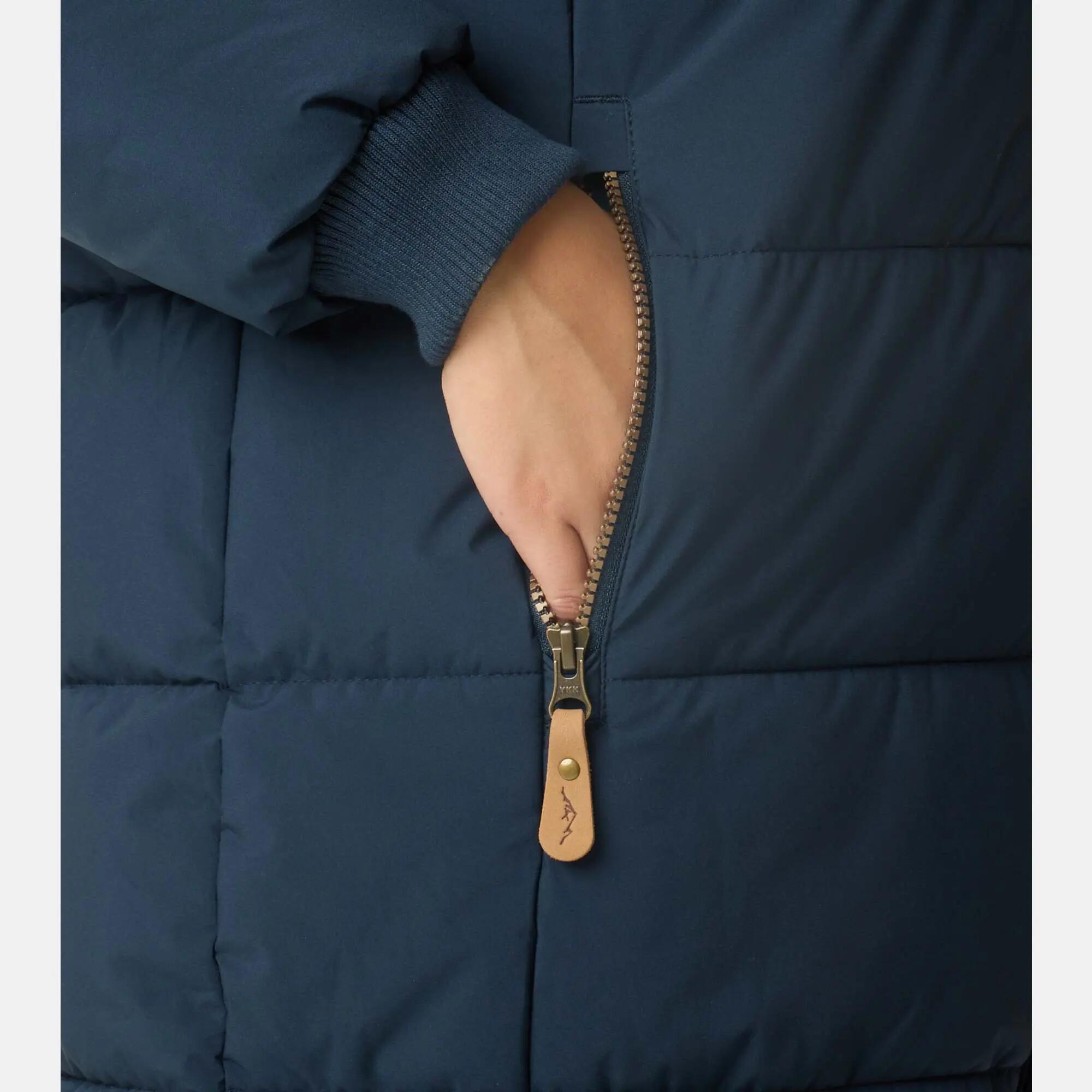 Parka Wandelen Vrouw Nordkap Geïsoleerd 9/9