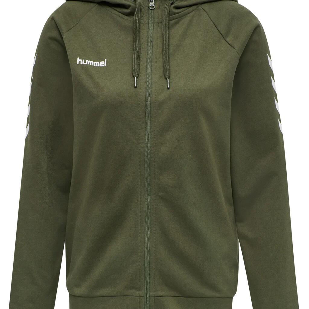 woman hooded sweatshirt Hummel Hmlgo zipped