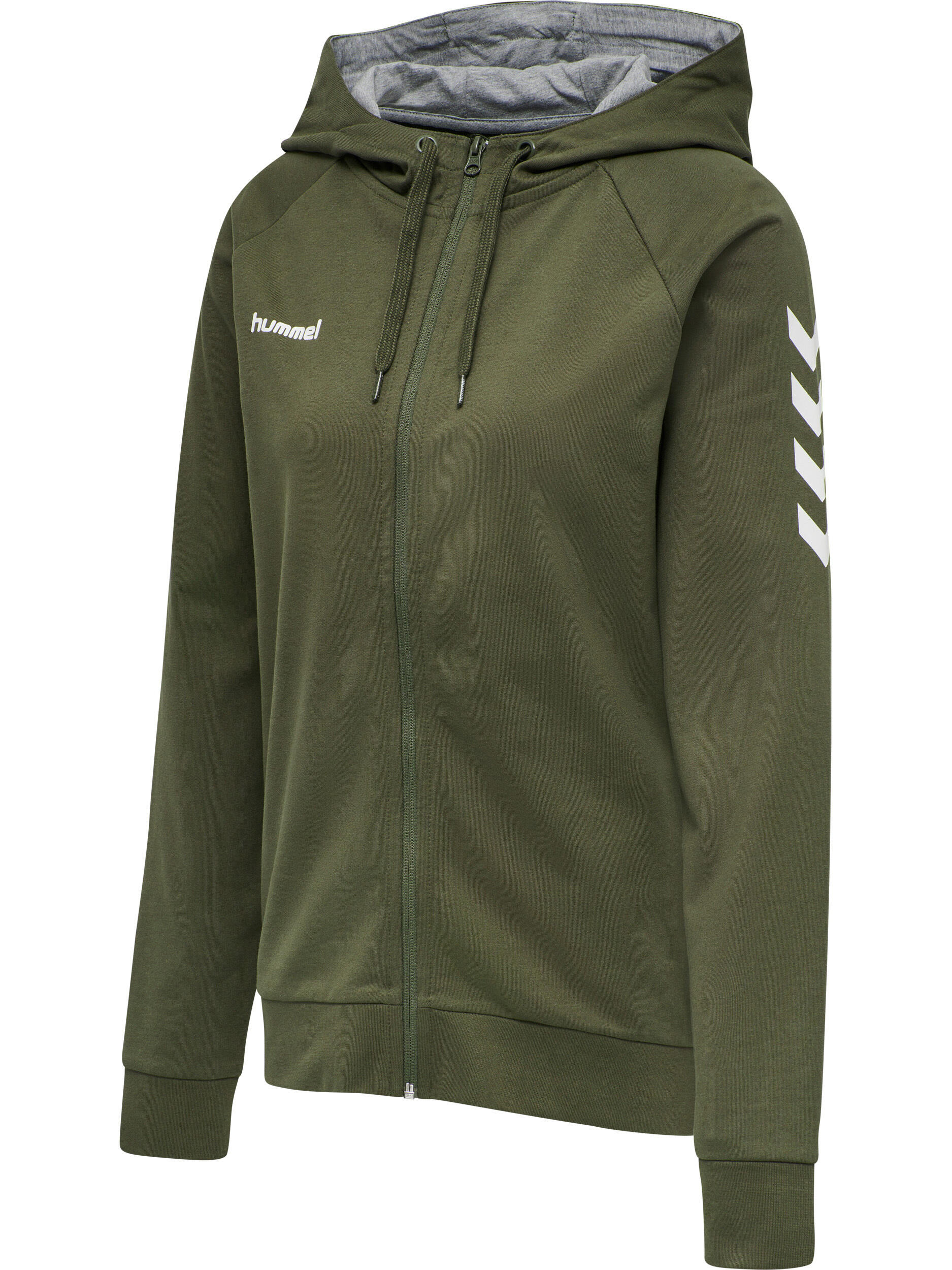 Damen-Kapuzenjacke Hummel Hmlgo Zip 4/7
