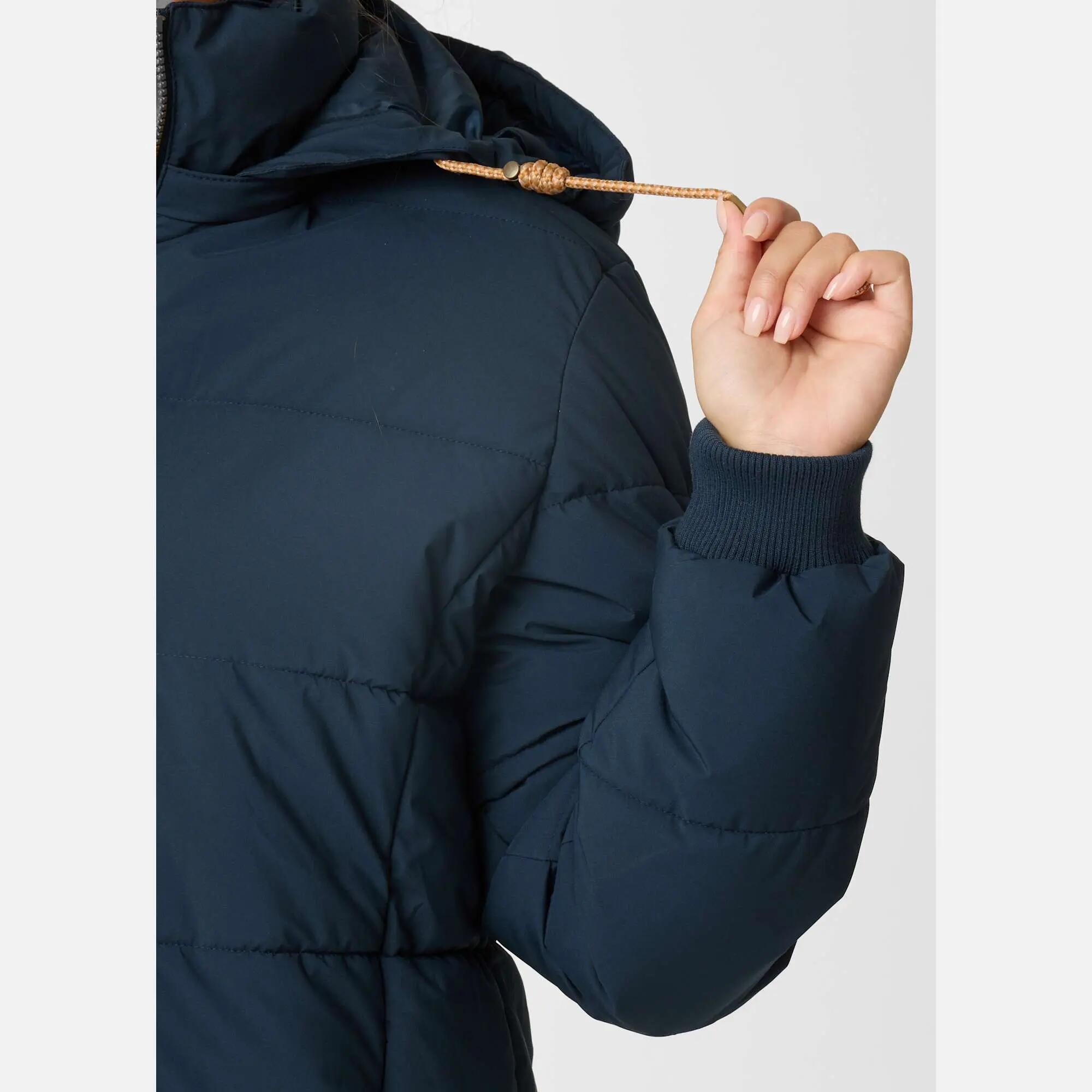 Parka Wandelen Vrouw Nordkap Geïsoleerd 8/9