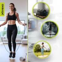 Corda de pular preta XTREXO Advanced 6/7
