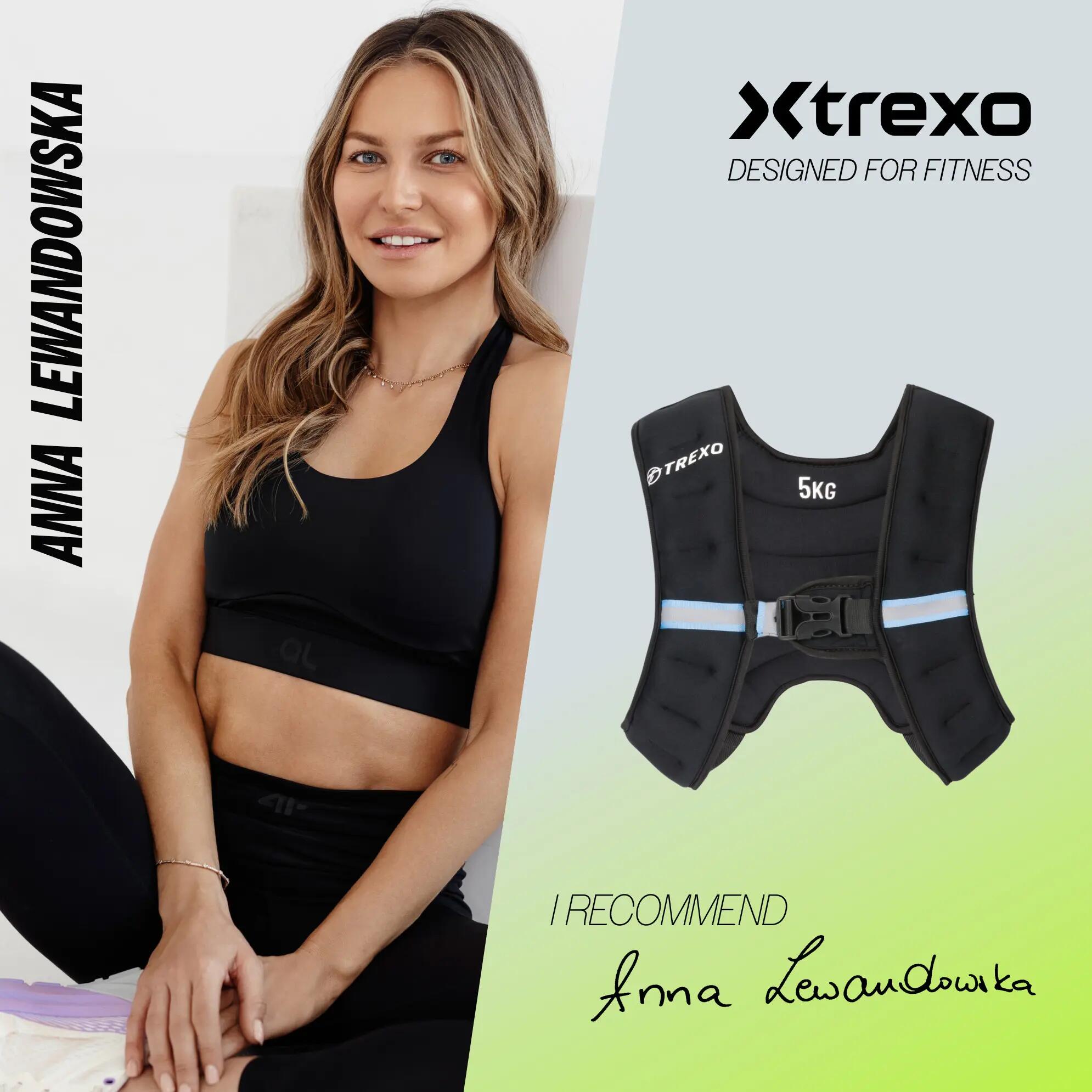 Zátěžová tréninková vesta XTREXO WV-05 5 kg 2/7