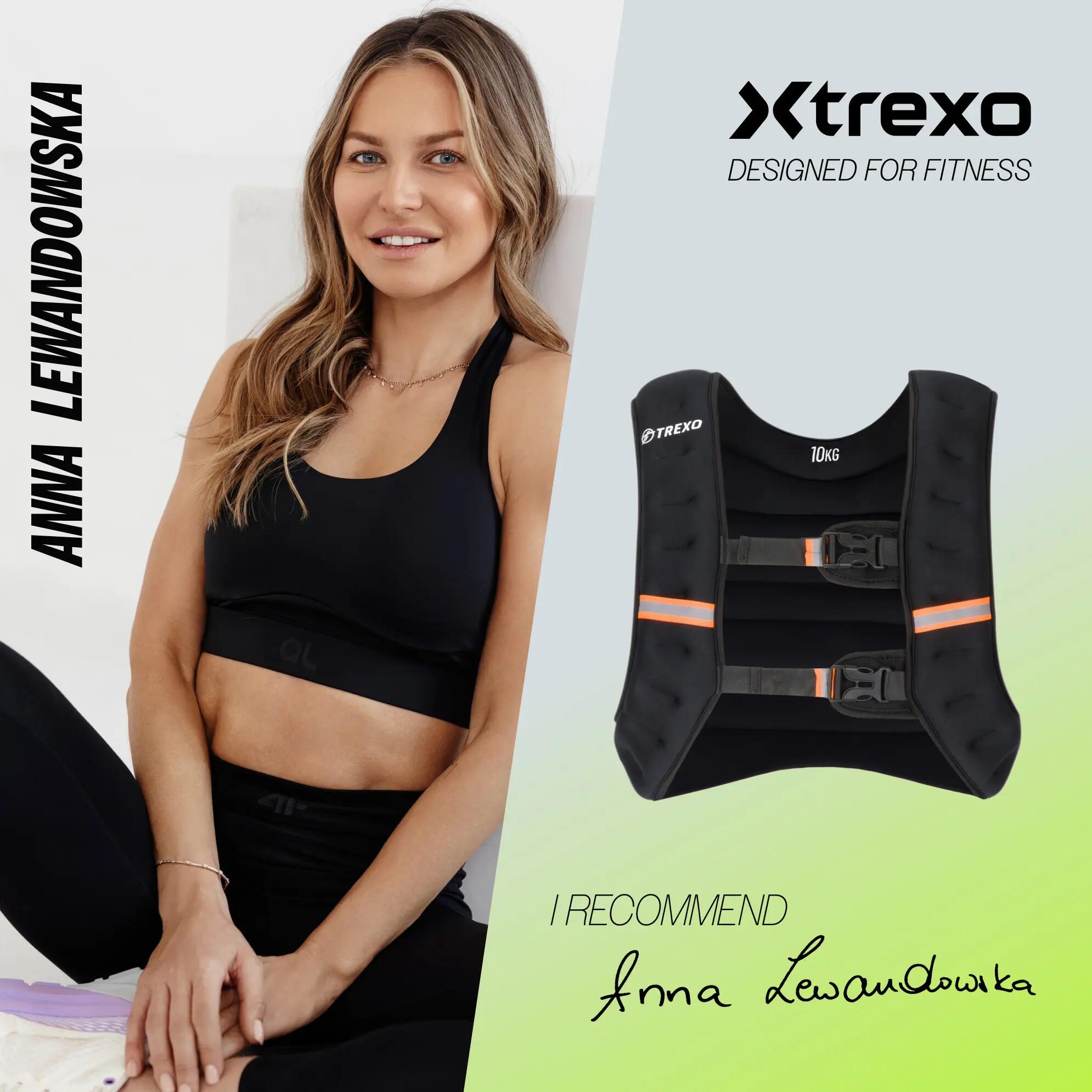 Colete de treinamento com peso XTREXO WV-10 2/7