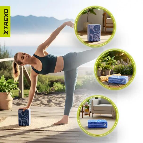 XTREXO TXO-B4Z076-BL yogablok 3/7