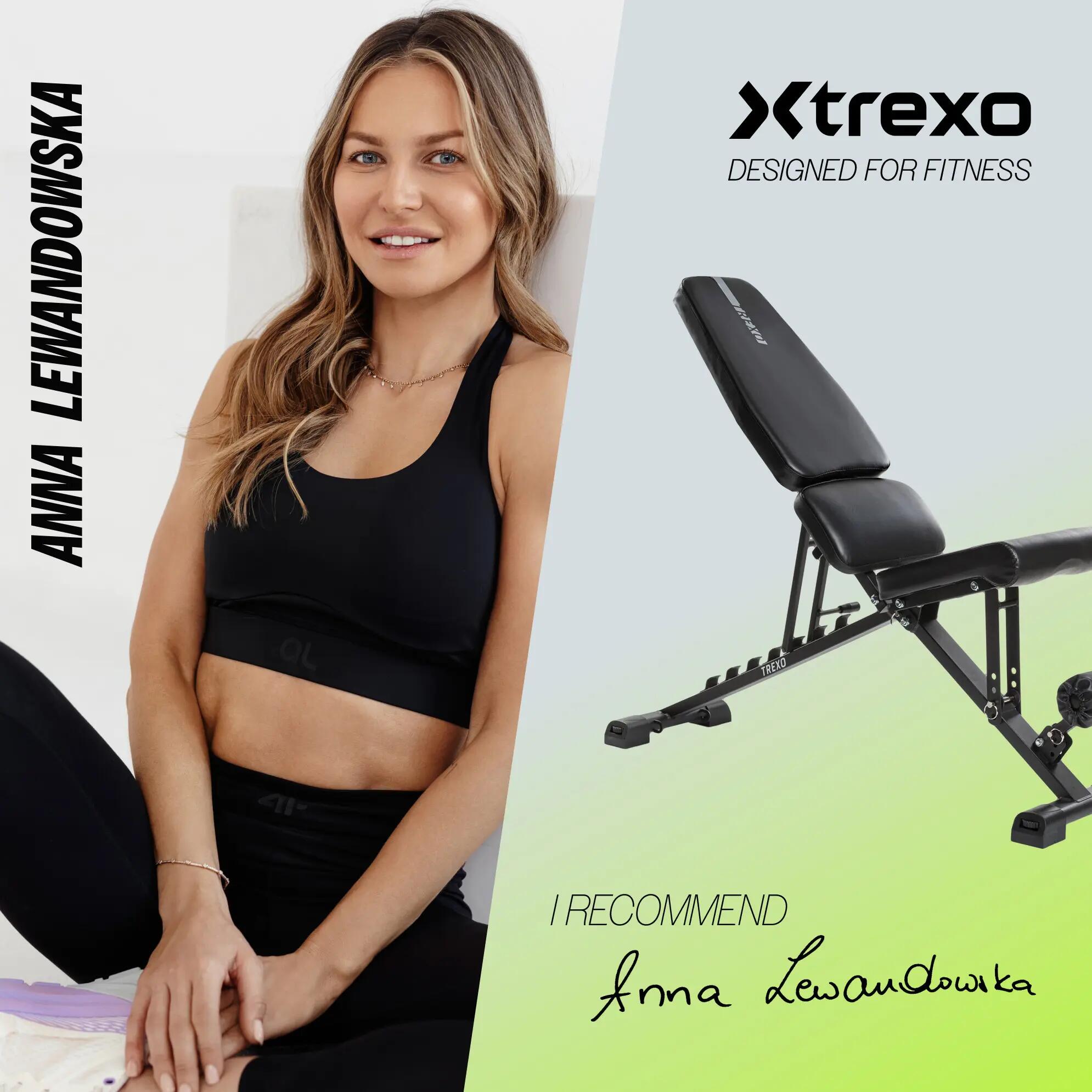 Tréninková posilovací lavice TREXO B200 2/7