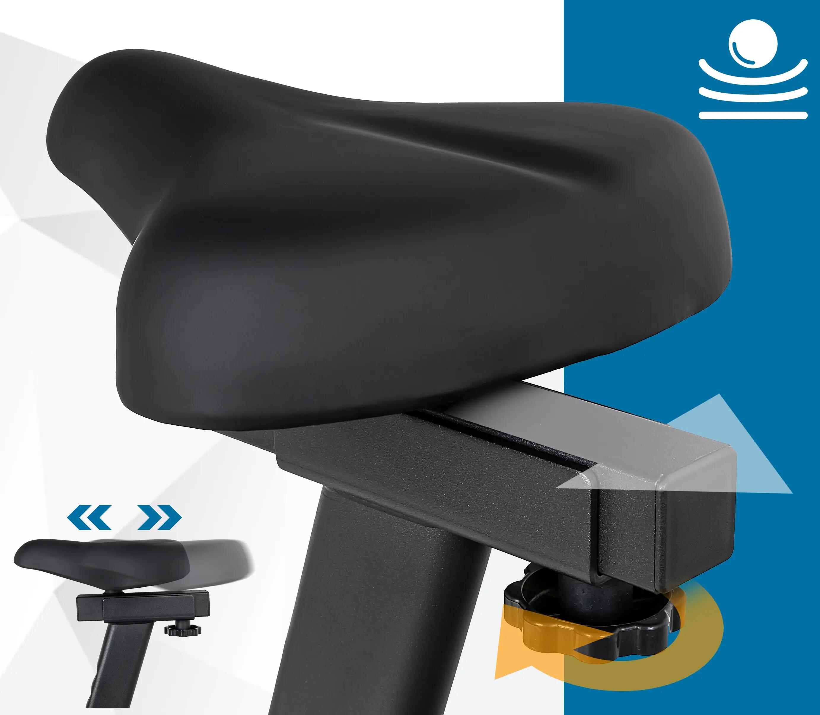 Rower stacjonarny magnetyczny Sapphire SG-850B Nivo koło 10kg app Zwift Kinomap 11/14