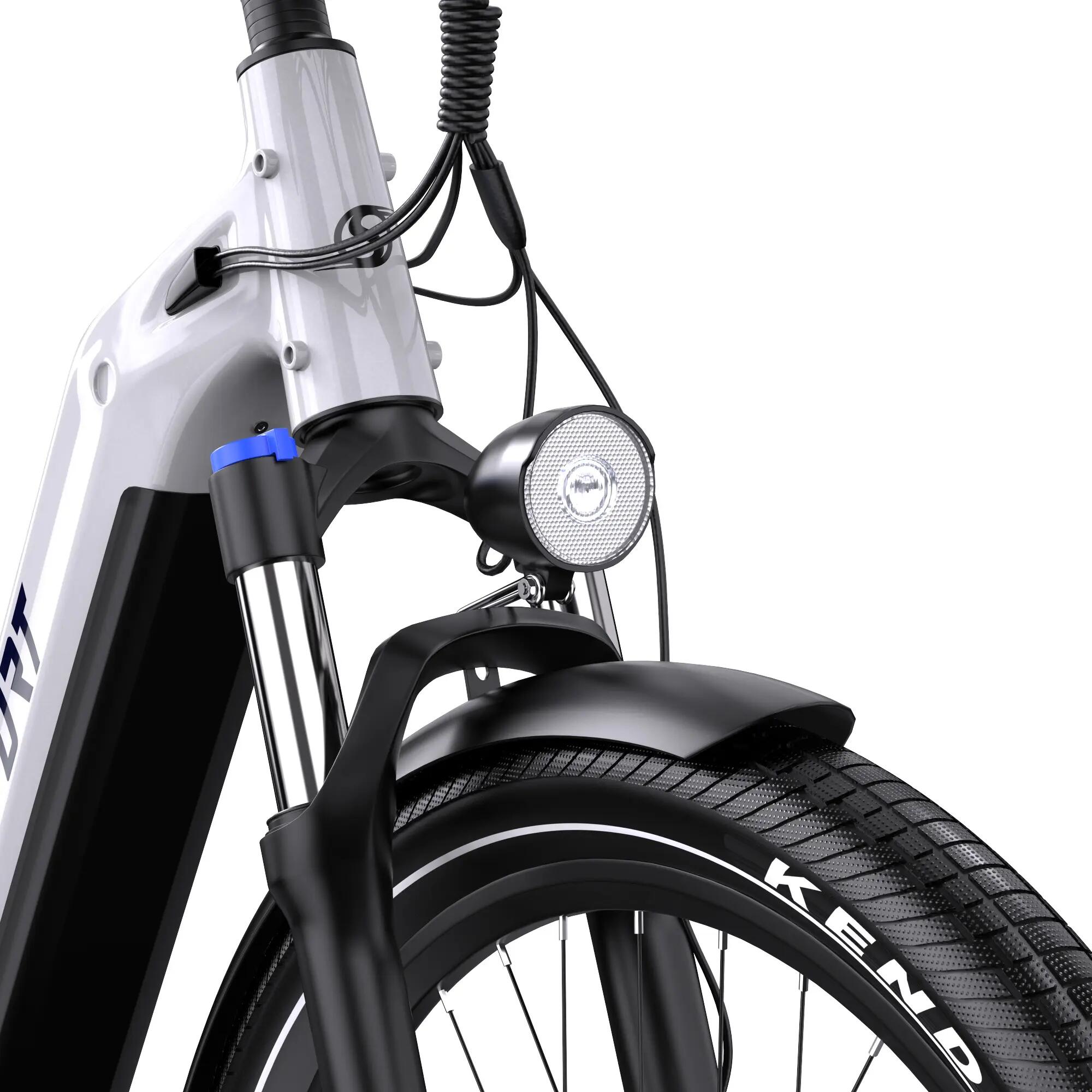 Bicicleta eléctrica con pedal asistido WT05, batería de 36V 18,2Ah 8/15