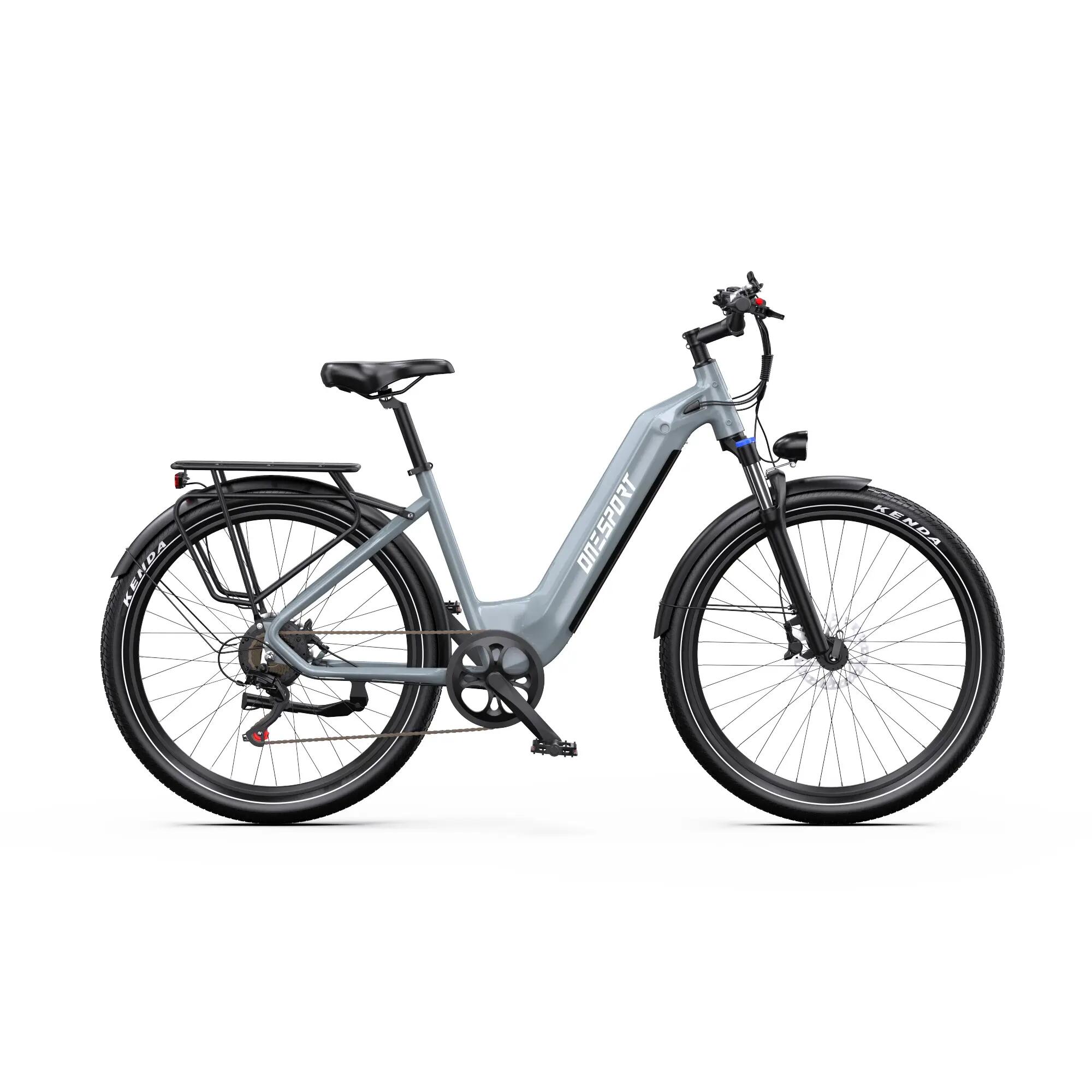 Elektrische fiets voor volwassenen ONESPORT WT05,  pure elektrische modus 4/15