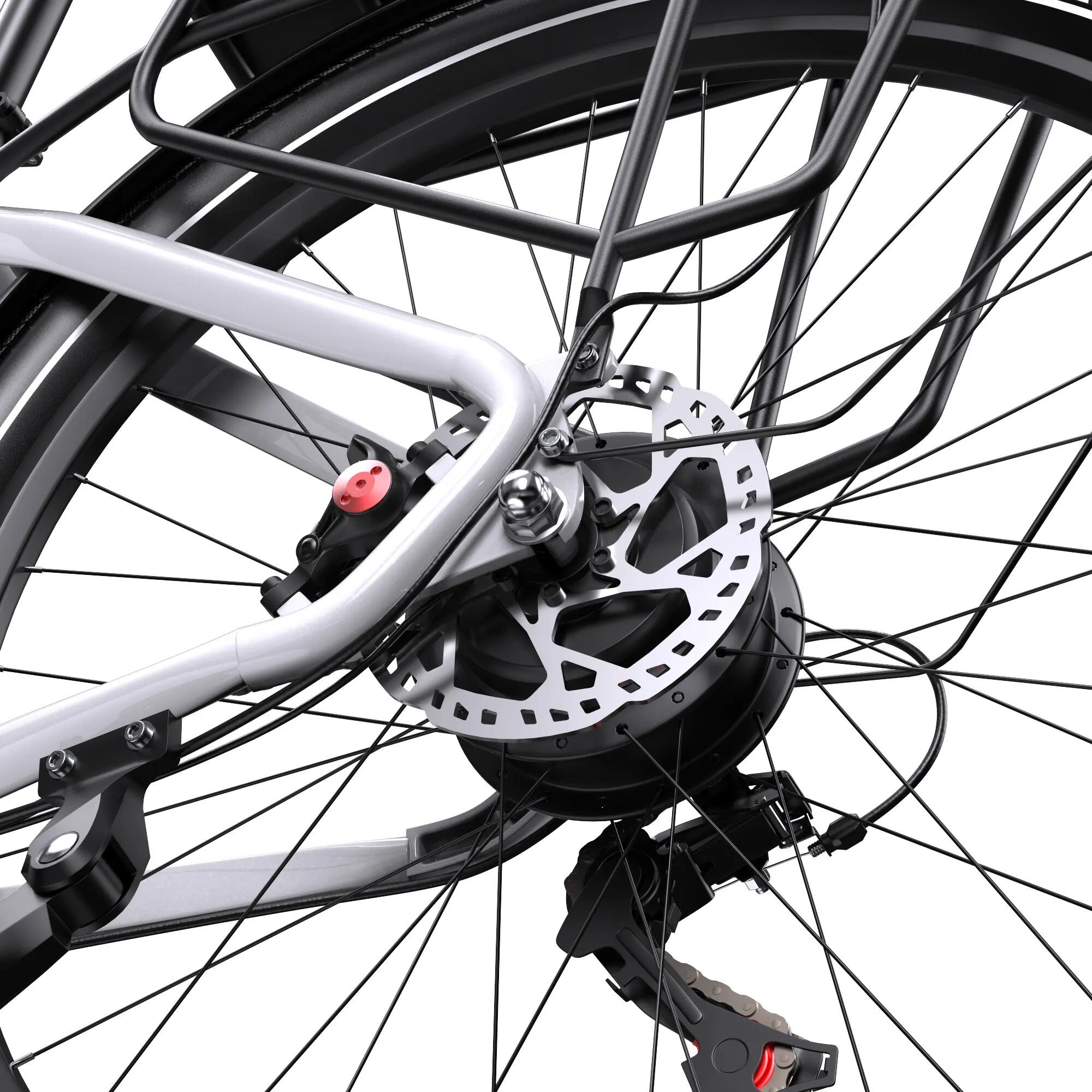 Bicicleta eléctrica con pedal asistido WT05, batería de 36V 18,2Ah 15/15