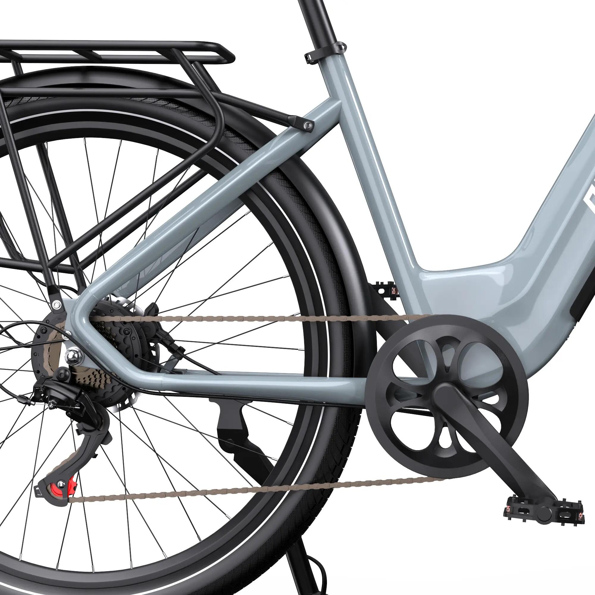 Elektrische fiets voor volwassenen ONESPORT WT05,  pure elektrische modus 11/15