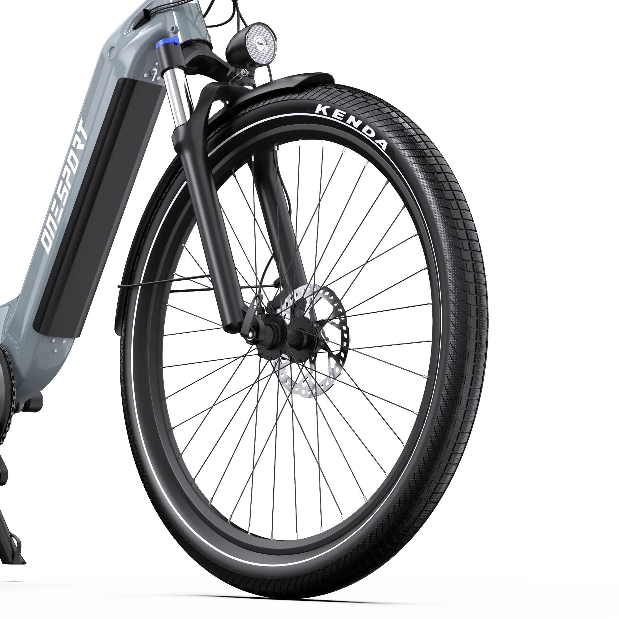 Elektrische fiets voor volwassenen ONESPORT WT05,  pure elektrische modus 10/15