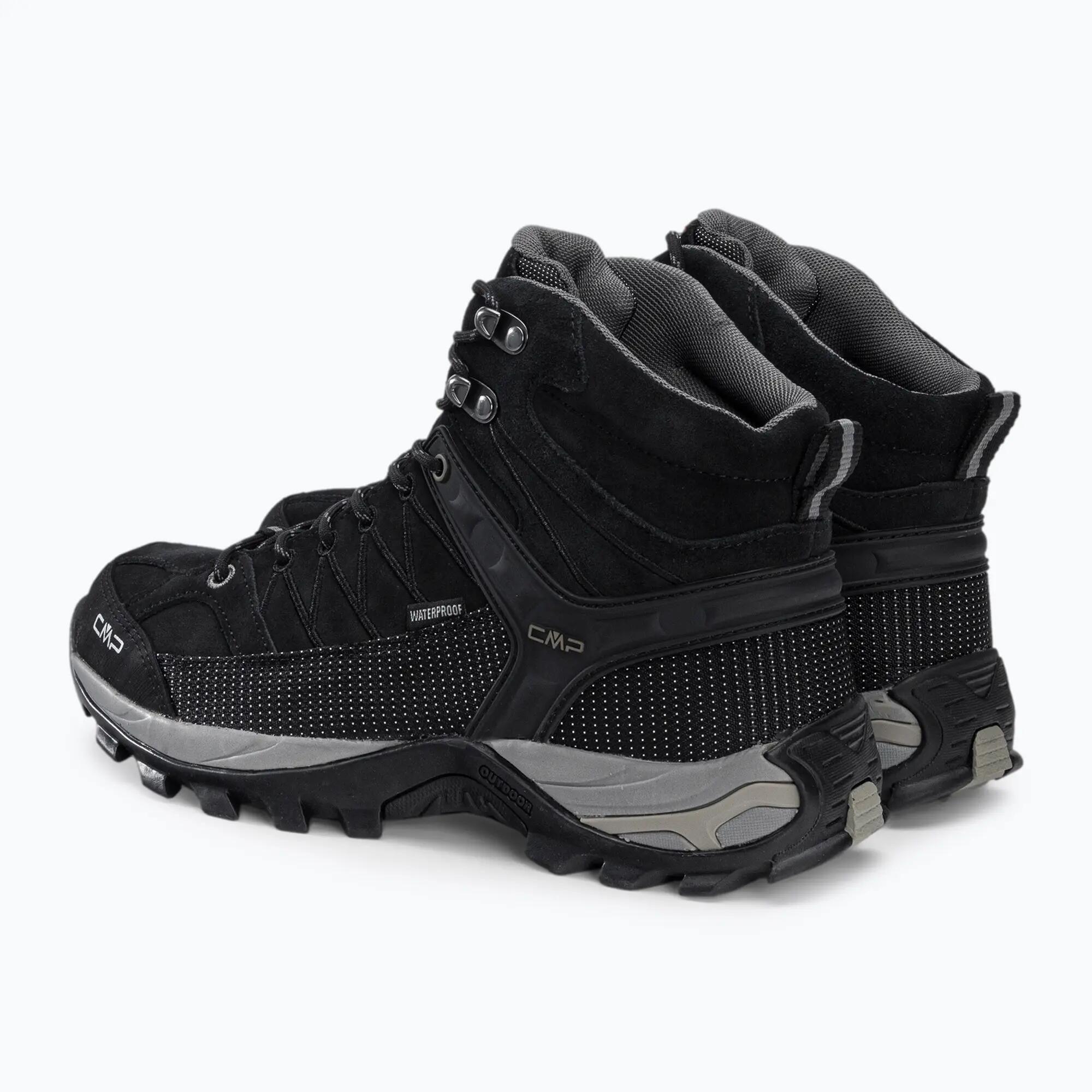 CMP Rigel Mid Black Hiking Shoes 3/14