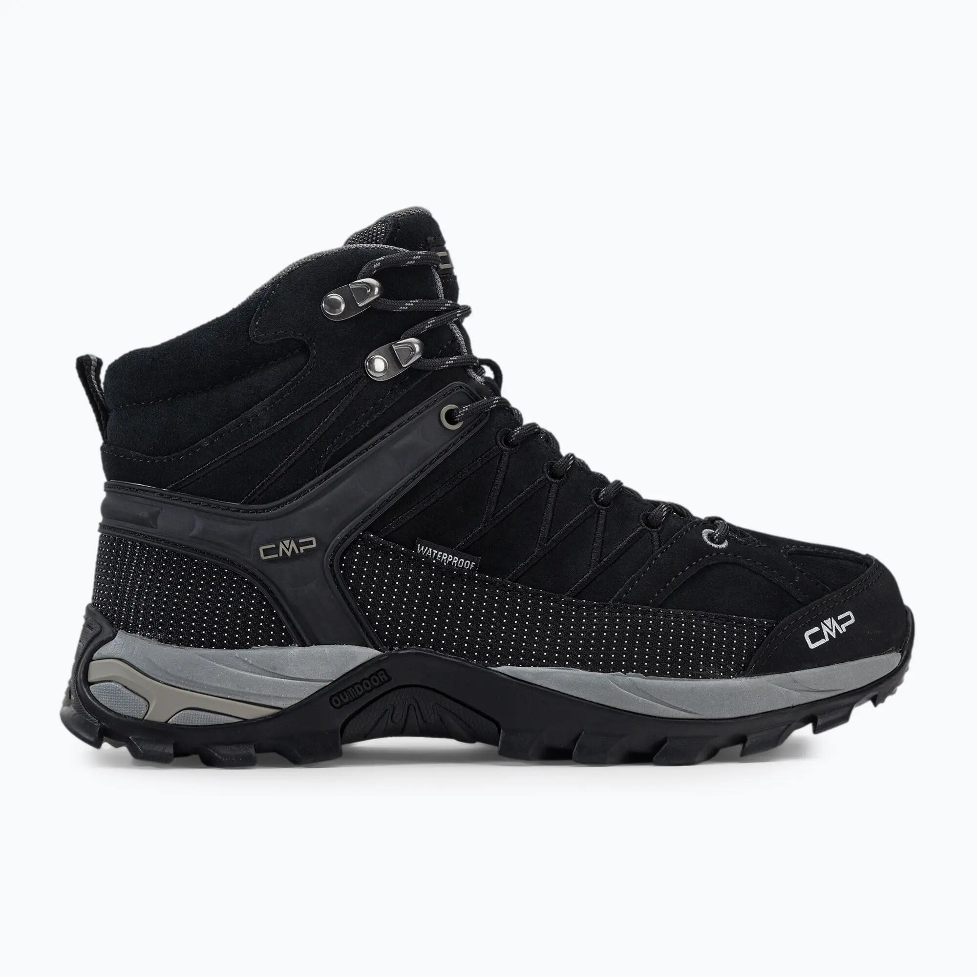 CMP Rigel Mid Black Hiking Shoes 2/14