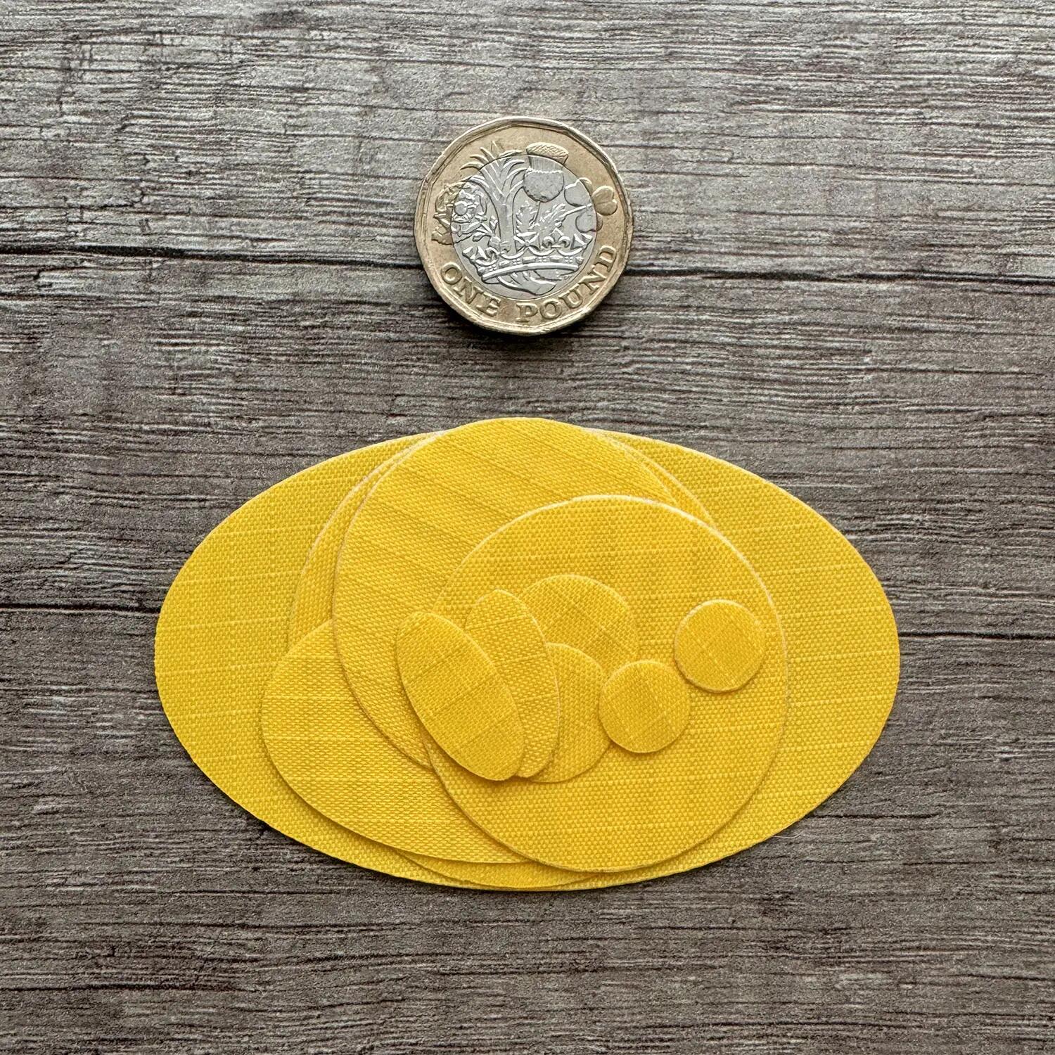 Parches autoadhesivos impermeables: plumas, tienda y saco de dormir, 11 uds. 6/11