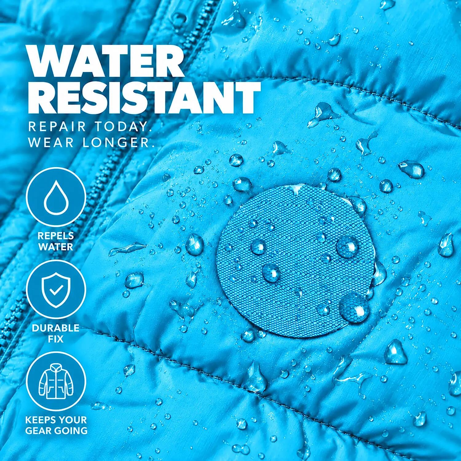 Reparatiepatch donsjas, zelfklevend, waterdicht, tent- en slaapzakreparatie 5/11