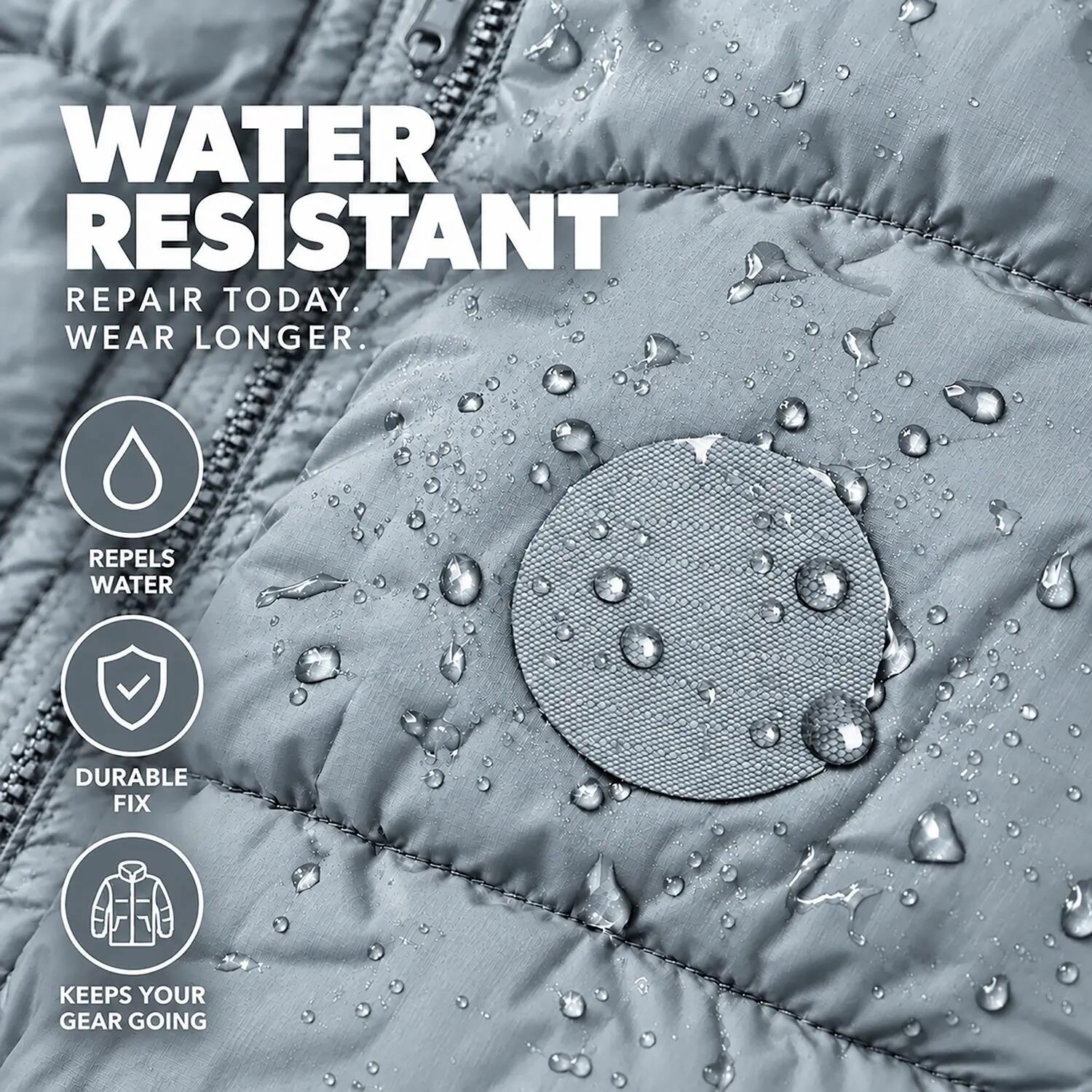 Reparatiepatch donsjas, zelfklevend, waterdicht, tent- en slaapzakreparatie 5/11