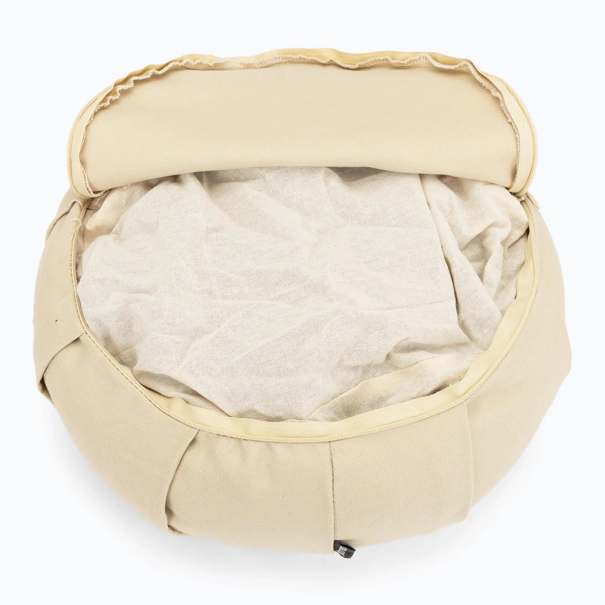 Coussin de méditation XTREXO zafu Contempla rempli de cosse de sarrasin 6/7