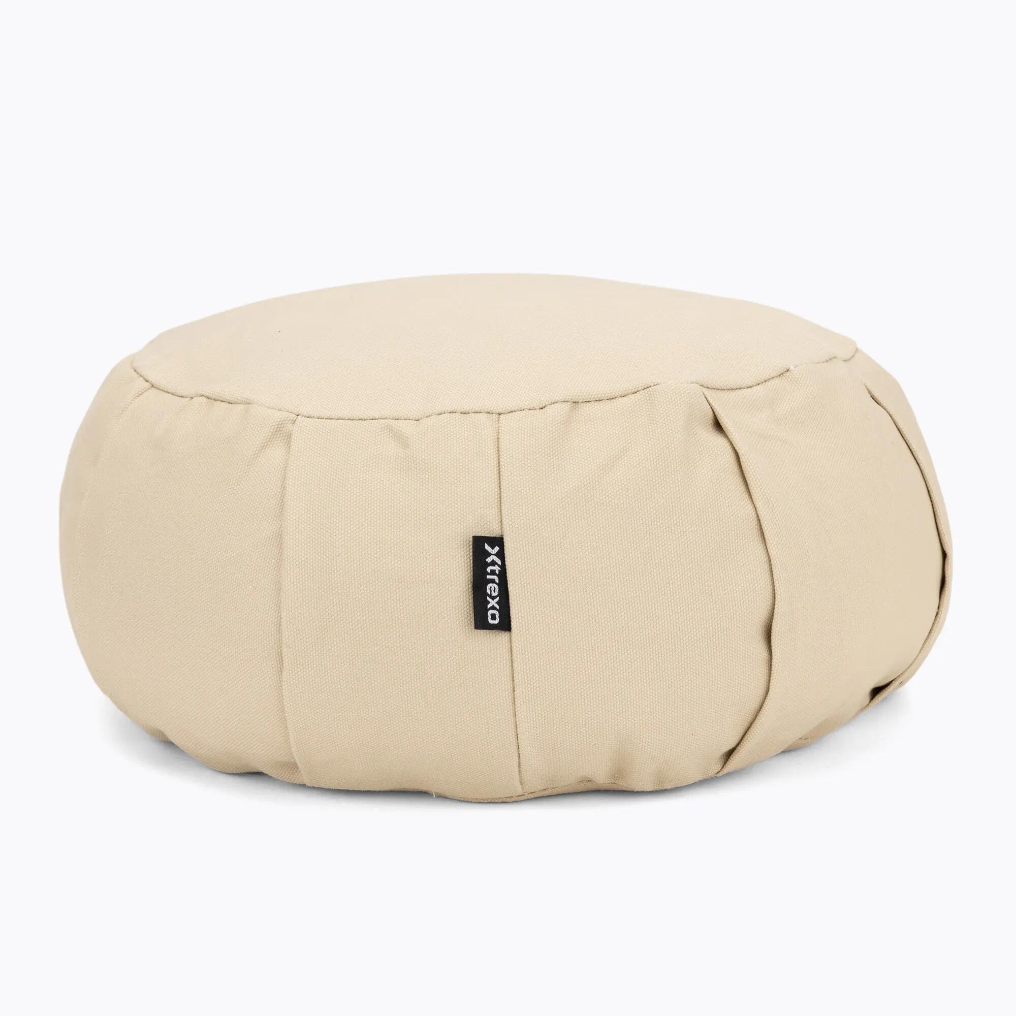 Coussin de méditation XTREXO zafu Contempla rempli de cosse de sarrasin 3/7