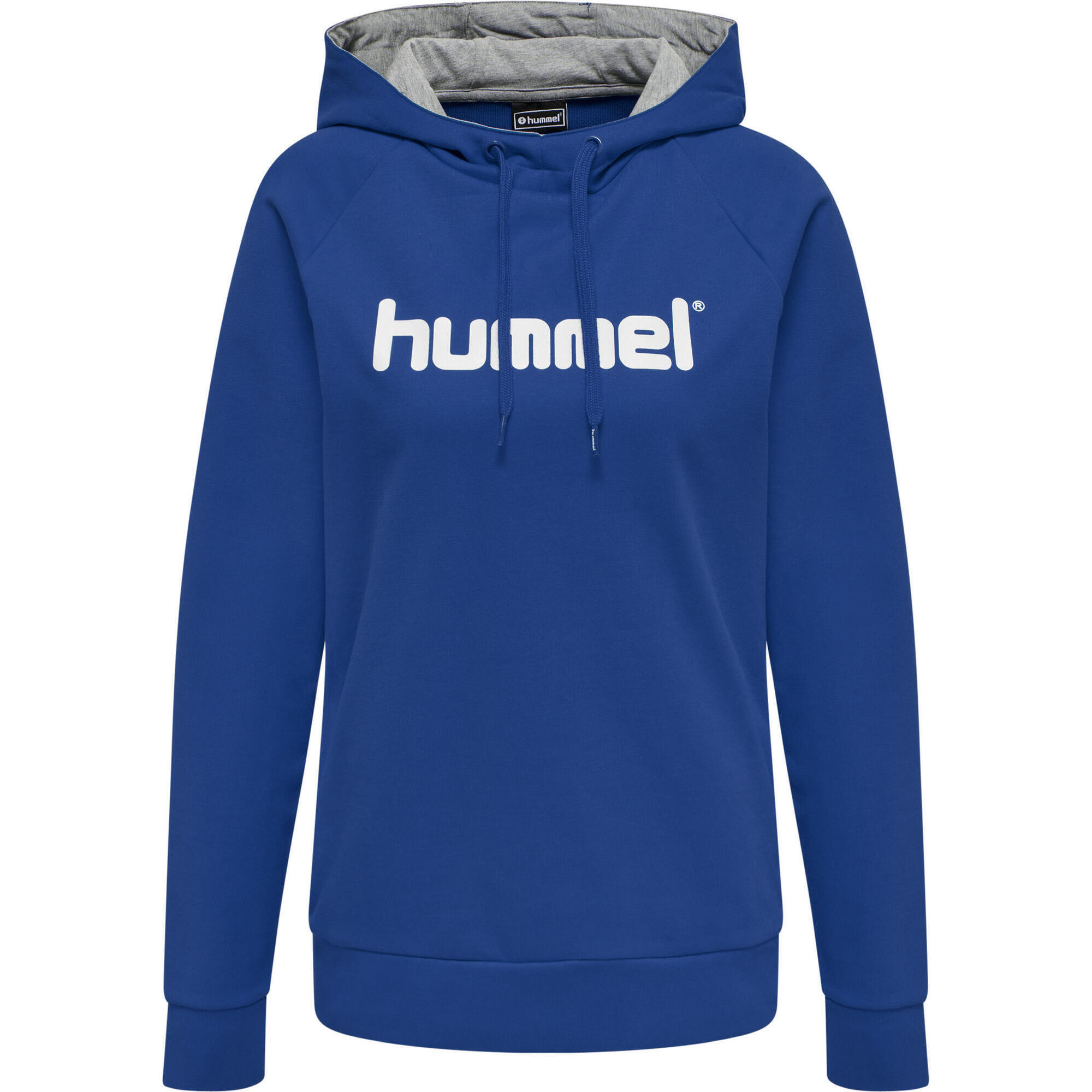Felpa con cappuccio da donna Hummel Cotton Logo 4/7