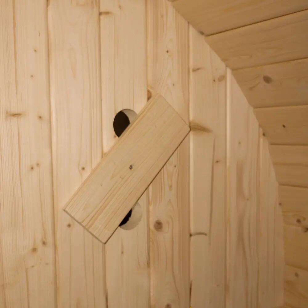 Buiten sauna CUBE DELUXE L 9/12