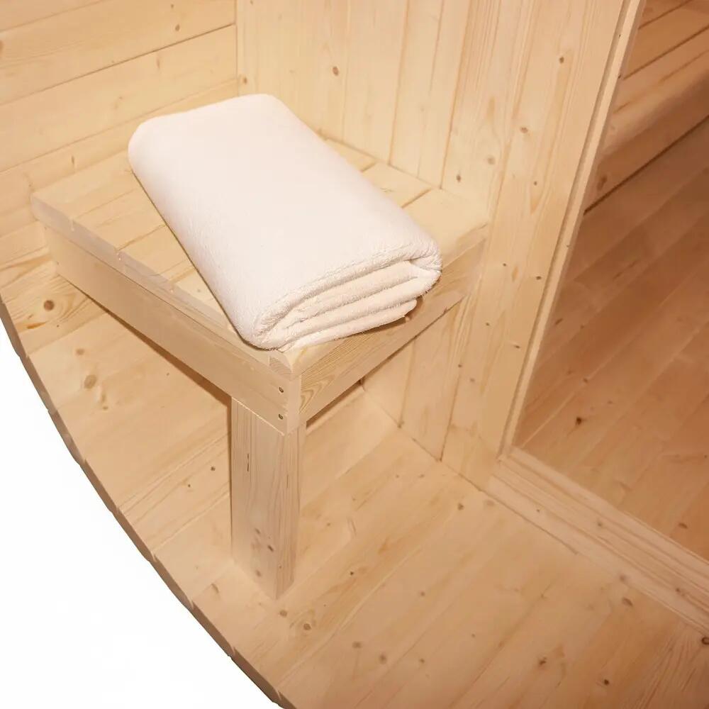 Buiten sauna CUBE DELUXE L 8/12