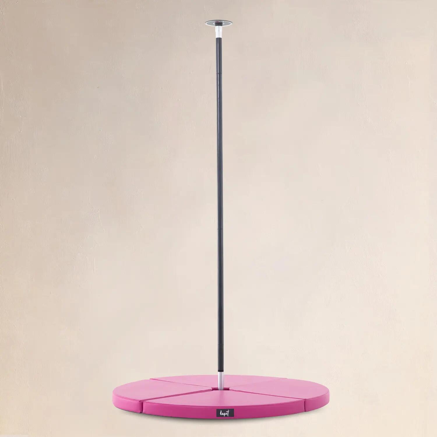 MATA PARA POLE DANCE, REDONDO PADRÃO rosa, D 1500 mm, T 80 mm 4/4