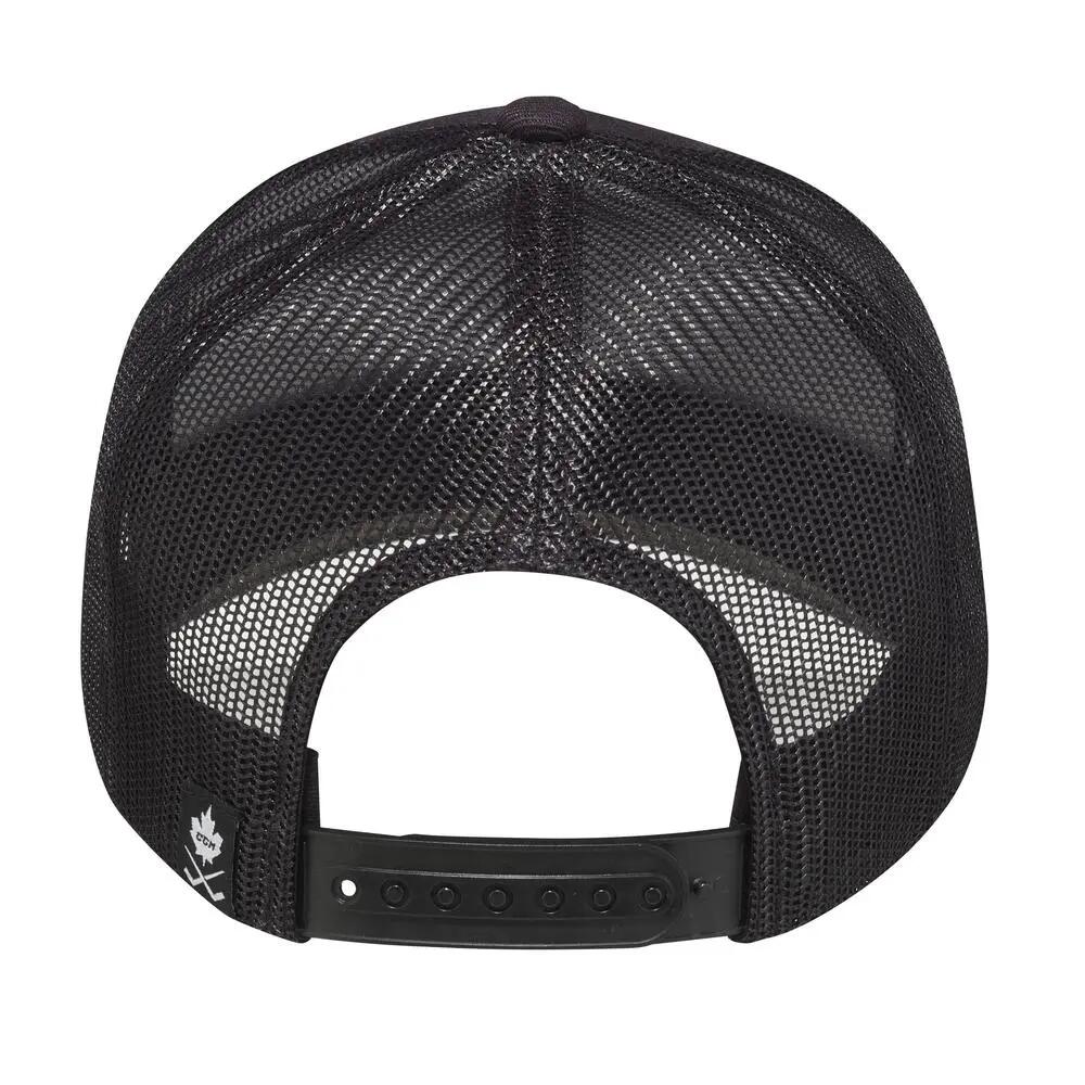 Gorra de malla de camuflaje - Negra - Adultos - Talla única 2/4