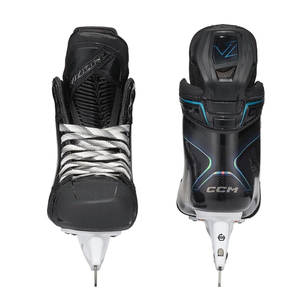 VIZION - Ice Hockey Skates - Black - White -Kids - Regular
