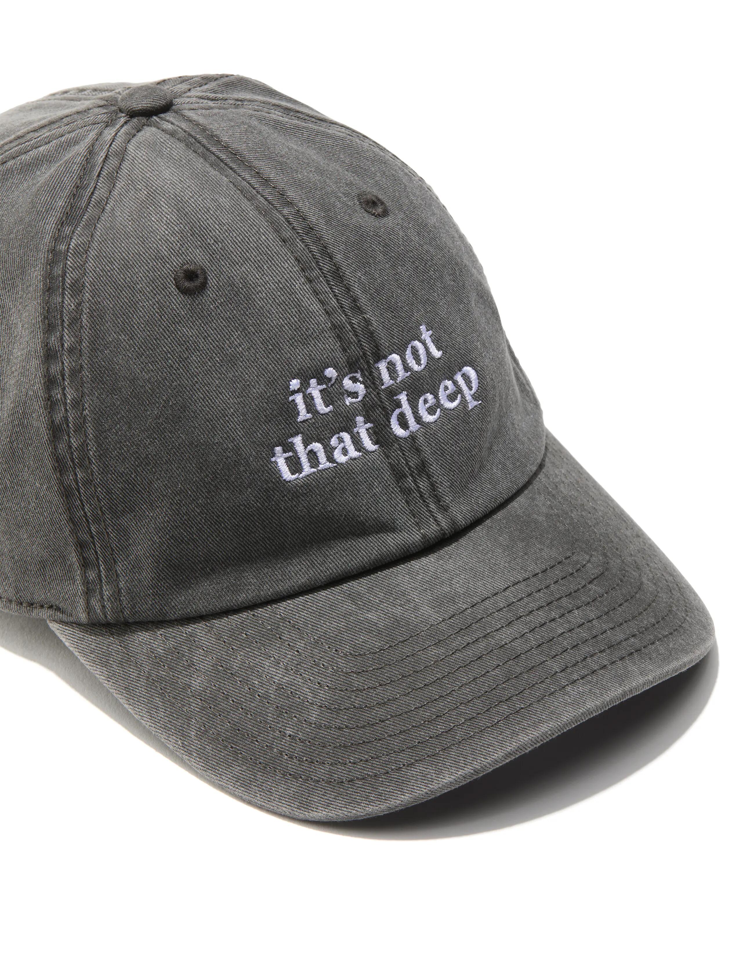 HAWKERS Casquette de baseball pour hommes et femmes DEEP ACID CAP BLACK 4/4