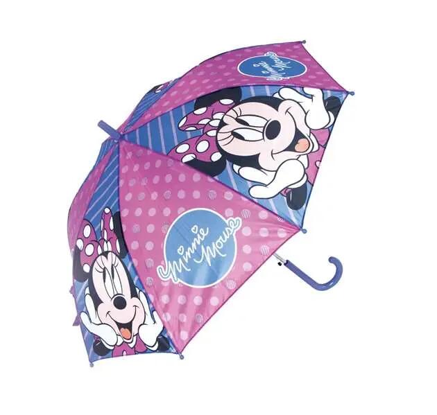 Ombrello automatico Minnie Mouse Lucky Azzurro 6/6
