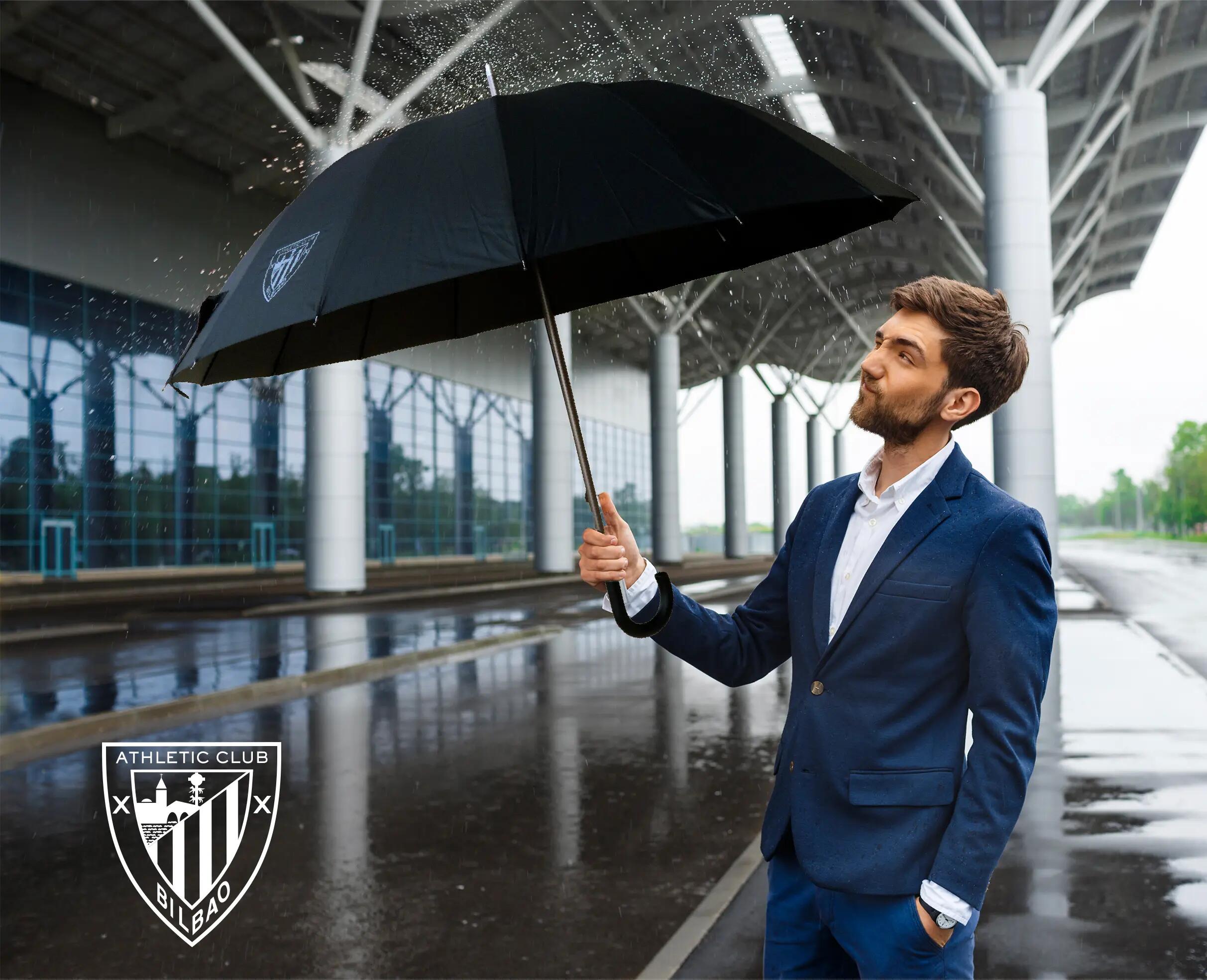 Parapluie Adultes Athletic Club Manuel Noir 5/5