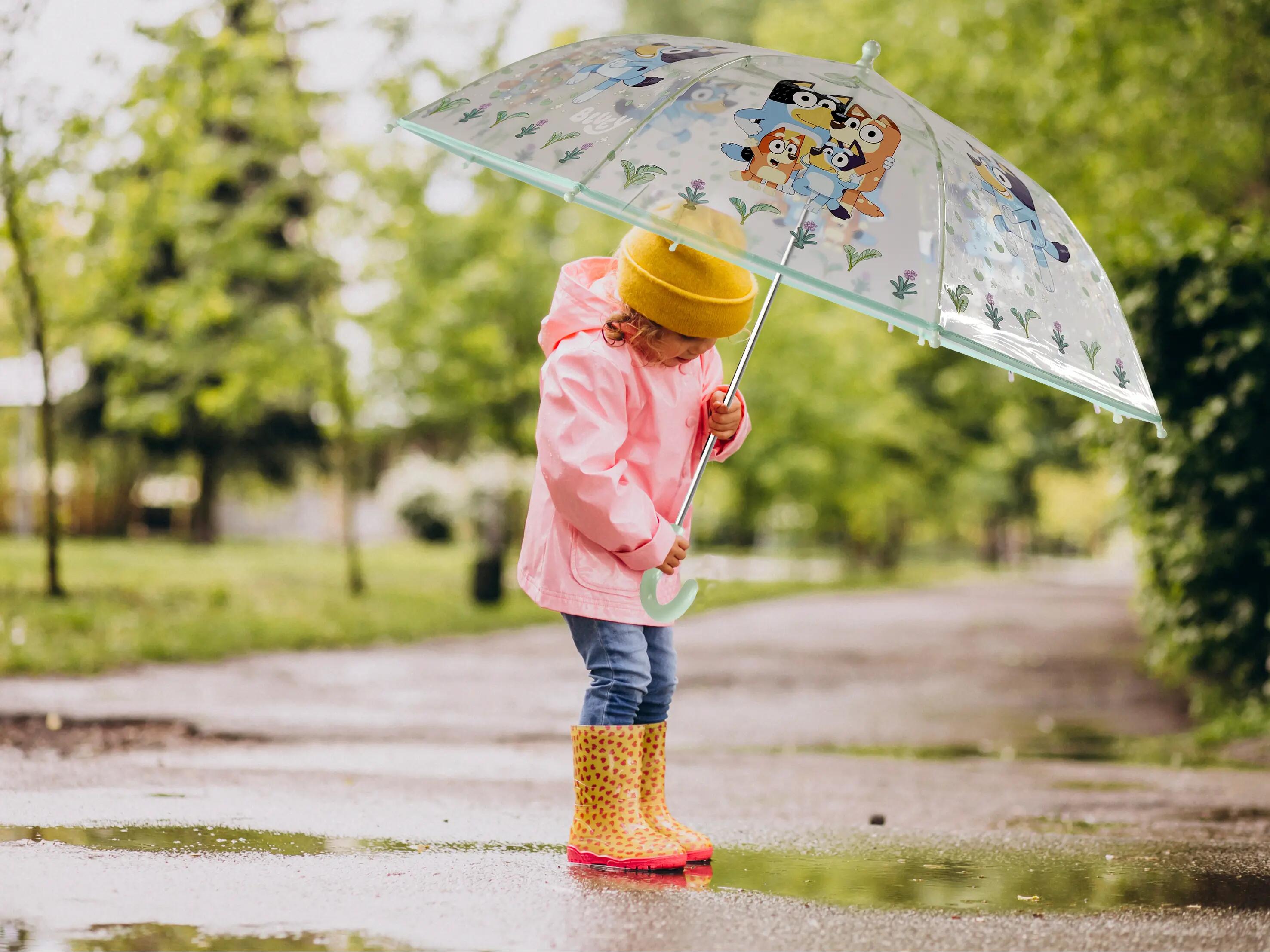 Regenschirm Kinder Bluey Manuell Weiß 4/4