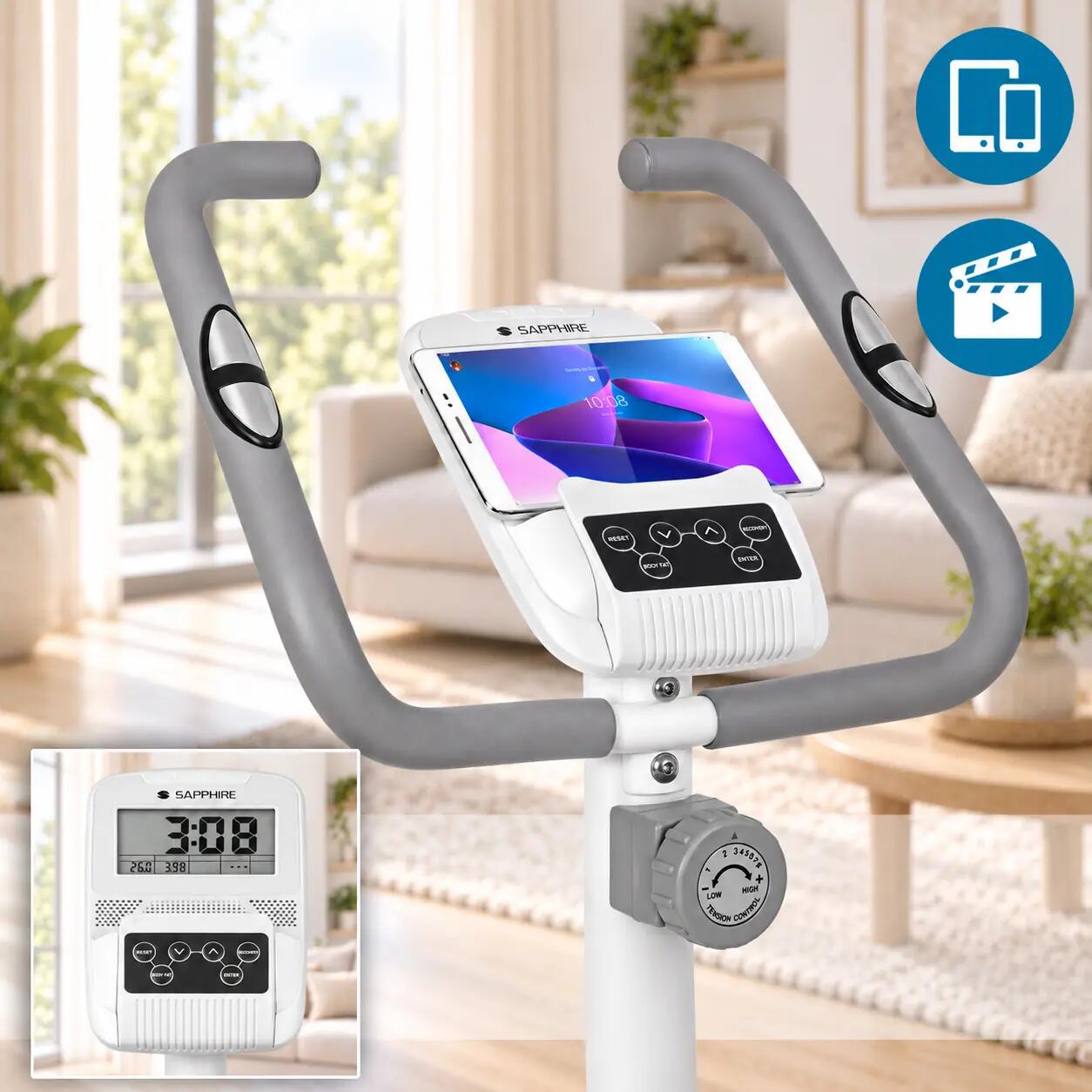 Rower magnetyczny Sapphire SG-330B Hyper 5/11