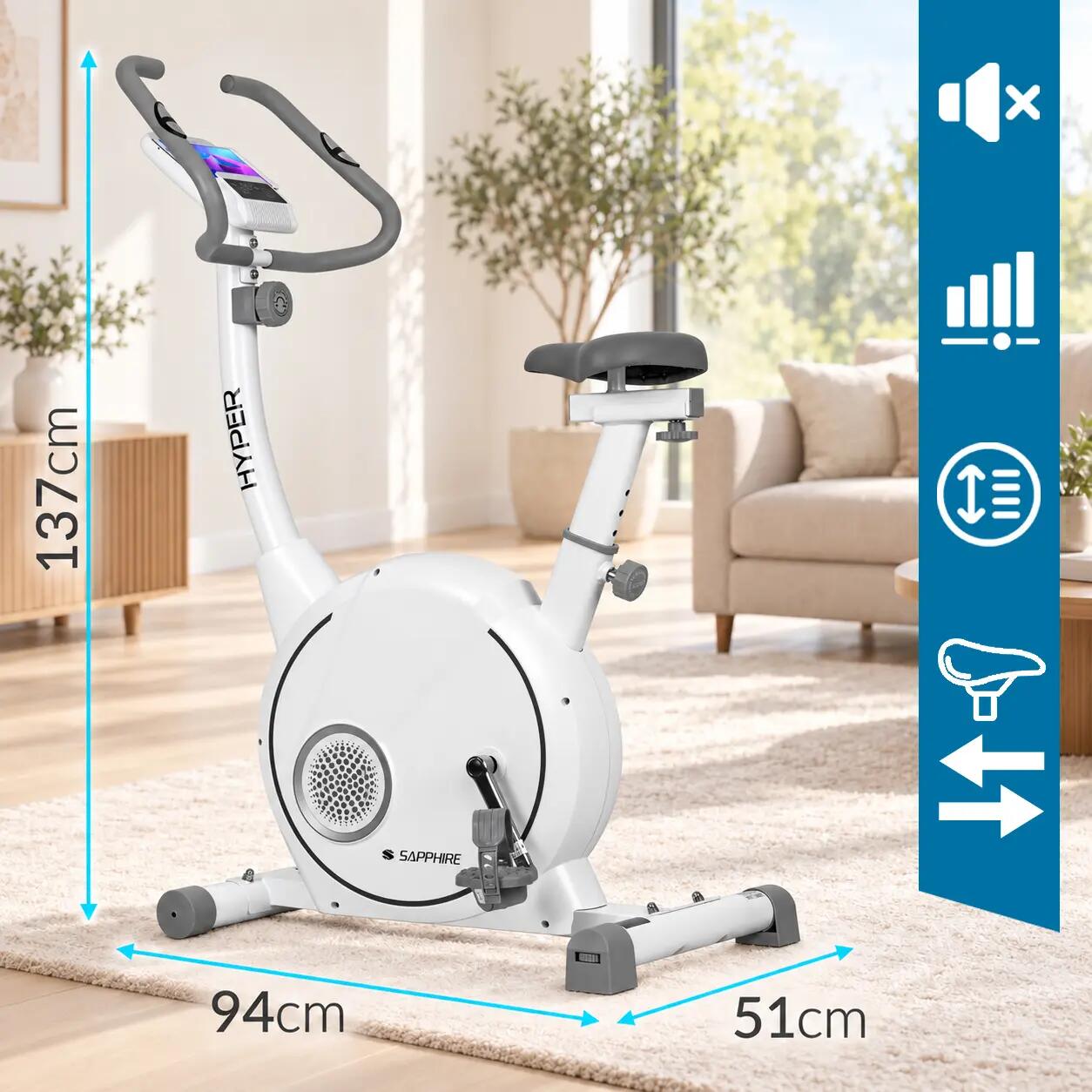 Rower magnetyczny Sapphire SG-330B Hyper 4/11