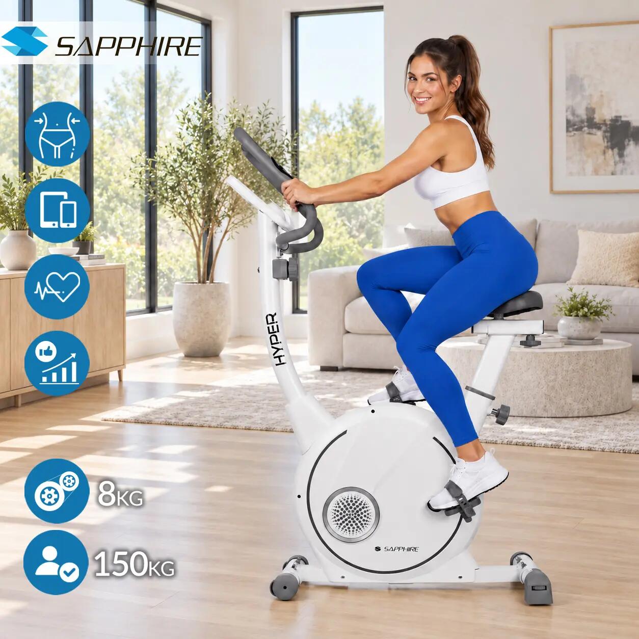 Rower magnetyczny Sapphire SG-330B Hyper 3/11