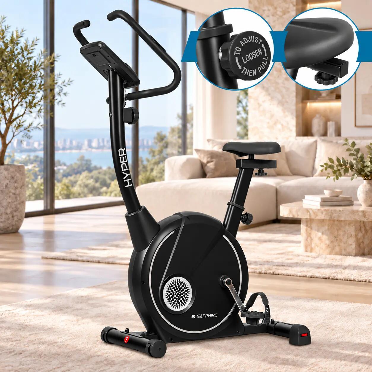 Rower magnetyczny Sapphire SG-330B Hyper 2/12
