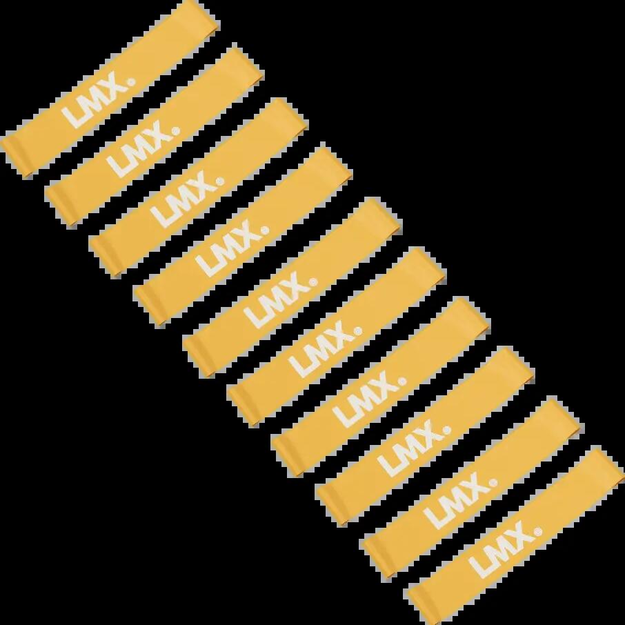 LMX Mini Resistance Band - Medium - Orange - 10 pieces