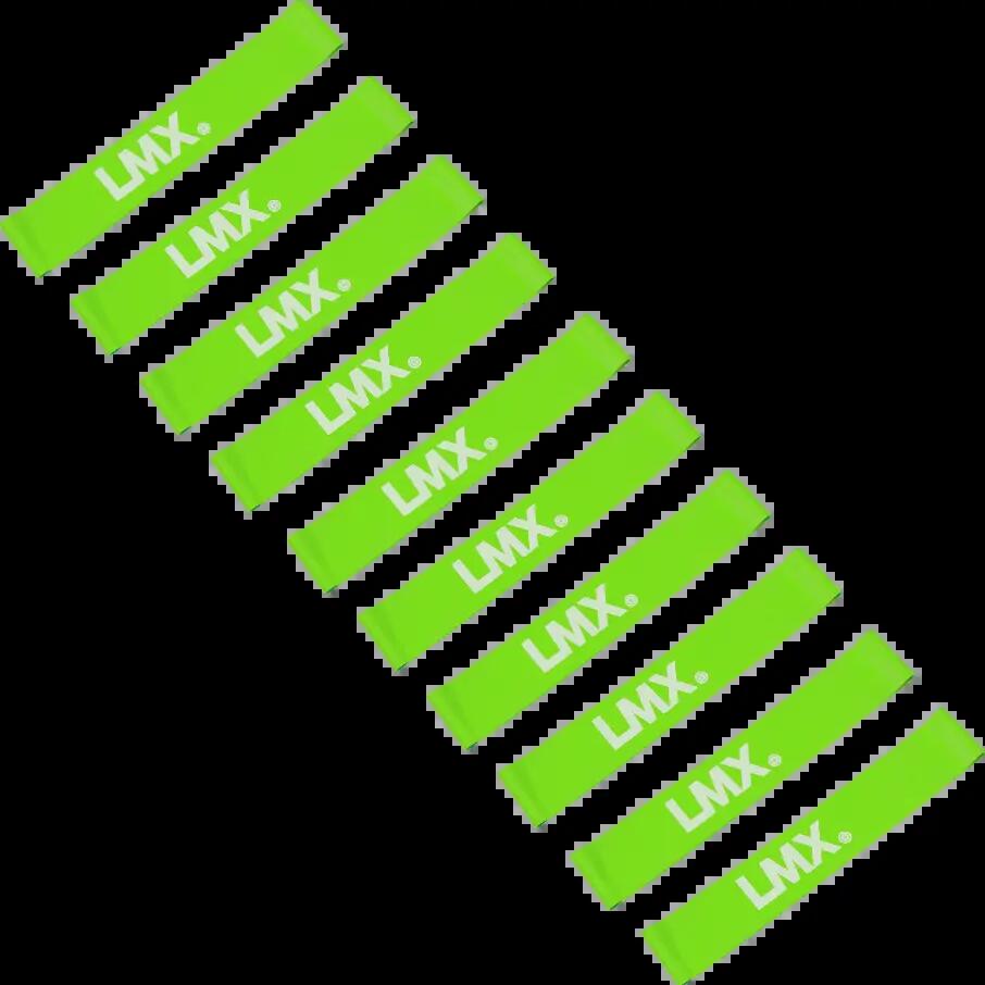 LMX Mini Resistance Band - Light - Green - 10 pieces