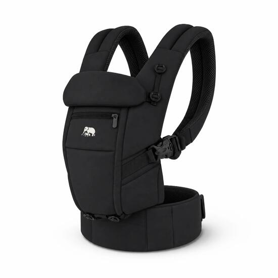 Porte-bébé ergonomique - Porte-bébé ventral 4-en-1 - Noir
