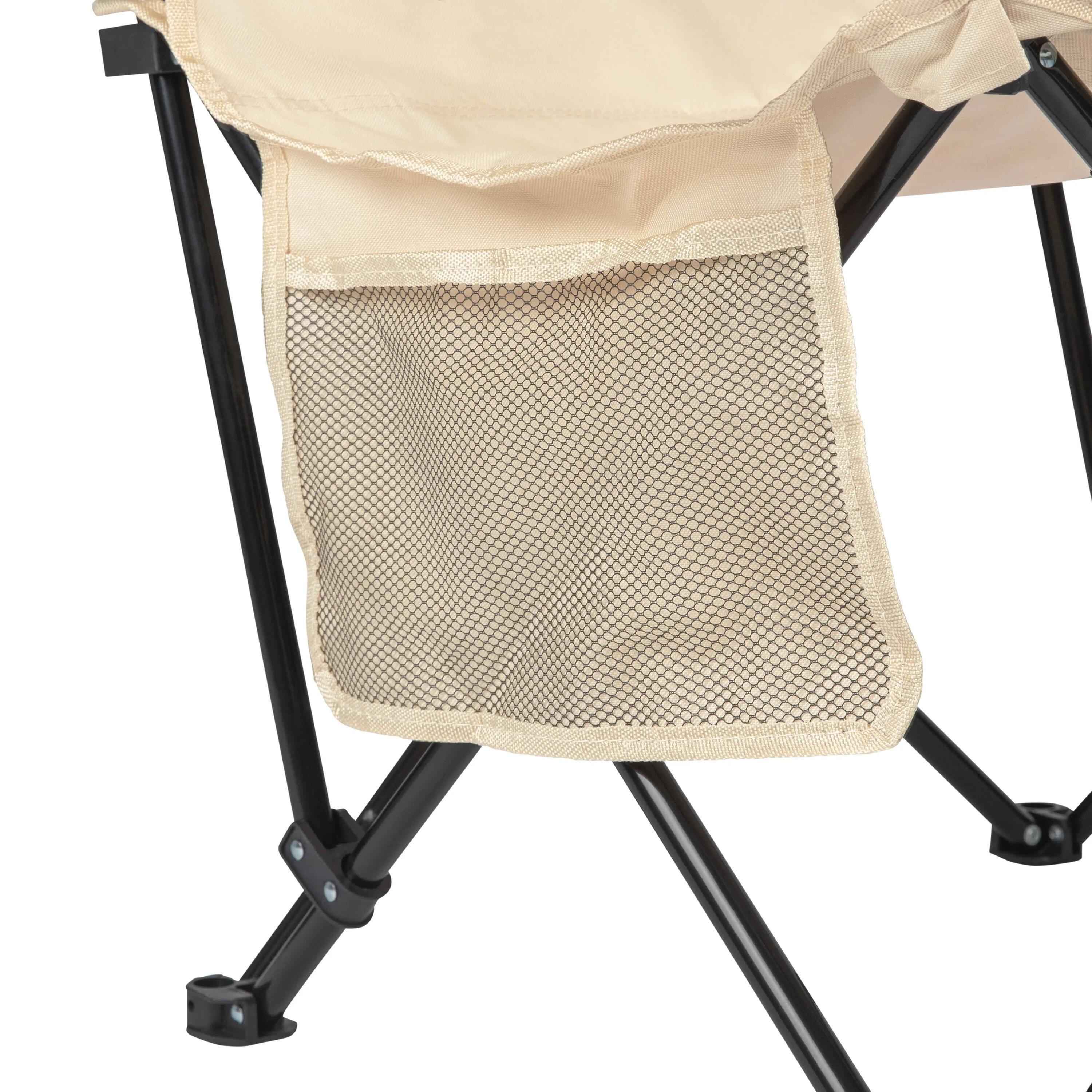 Foldable Camping Chair - Beige 7/8