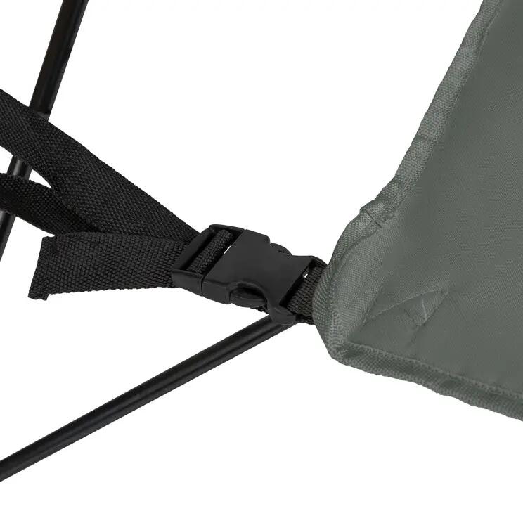 Chaise Pliante Camping - Avec repose-pieds - Gris 5/8
