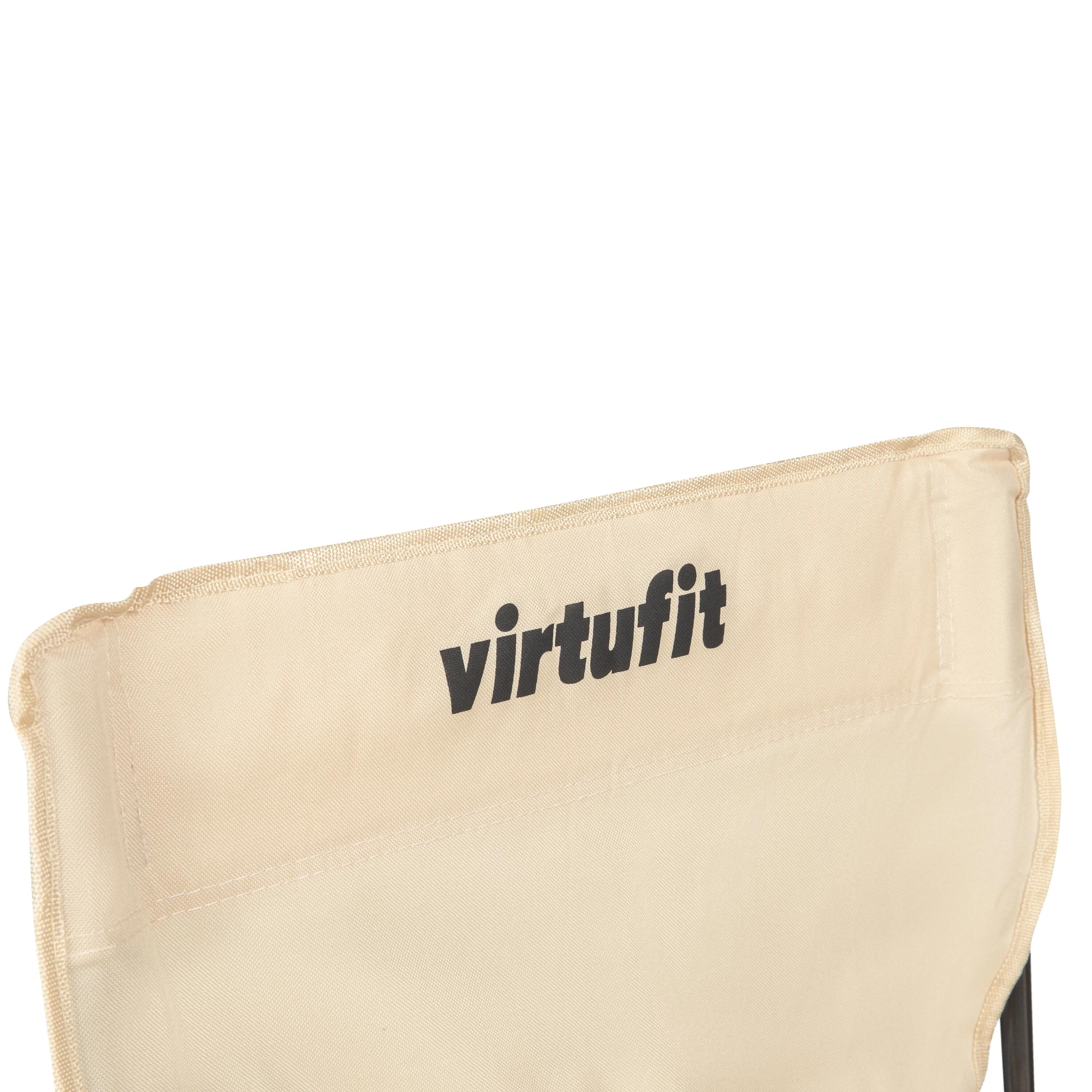 Foldable Camping Chair - Beige 6/8