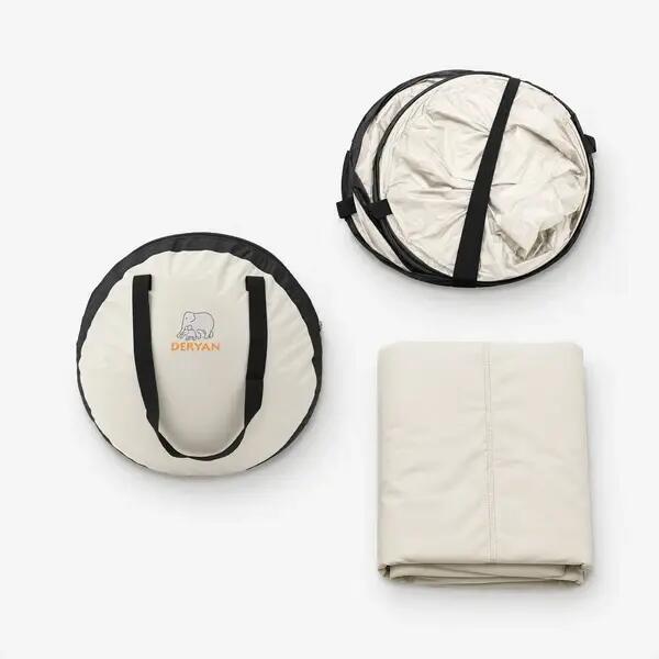BabyBox Campingbedje - Opvouwbare Babytent - 0-2 jaar - Crème 7/7