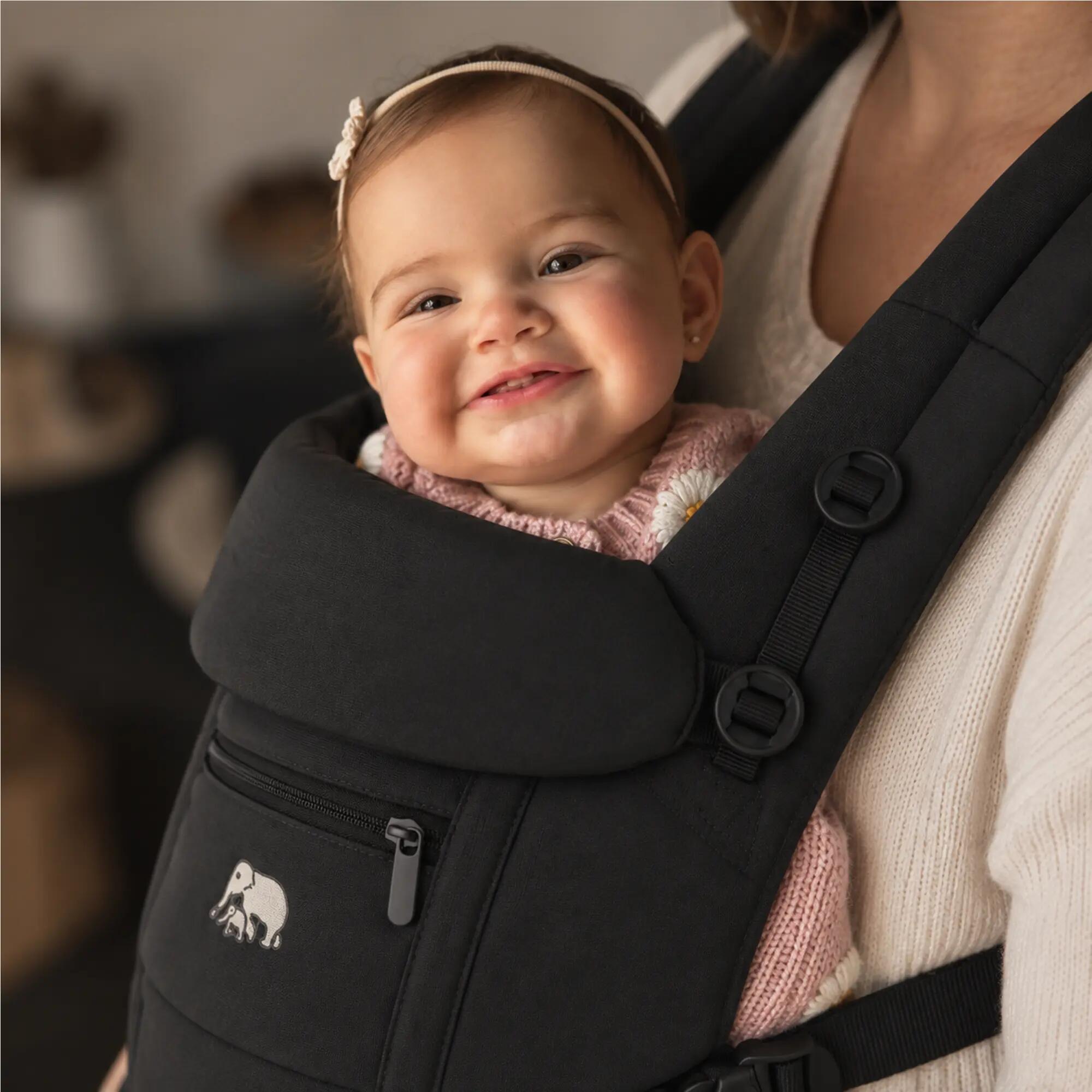 Ergonomische Draagzak - Buikdrager 4-in-1 - Zwart 6/8
