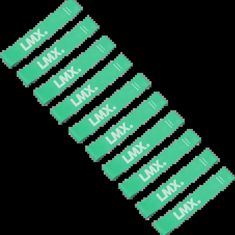 LMX Mini Resistance Band - Strong - Blue - 10 pieces